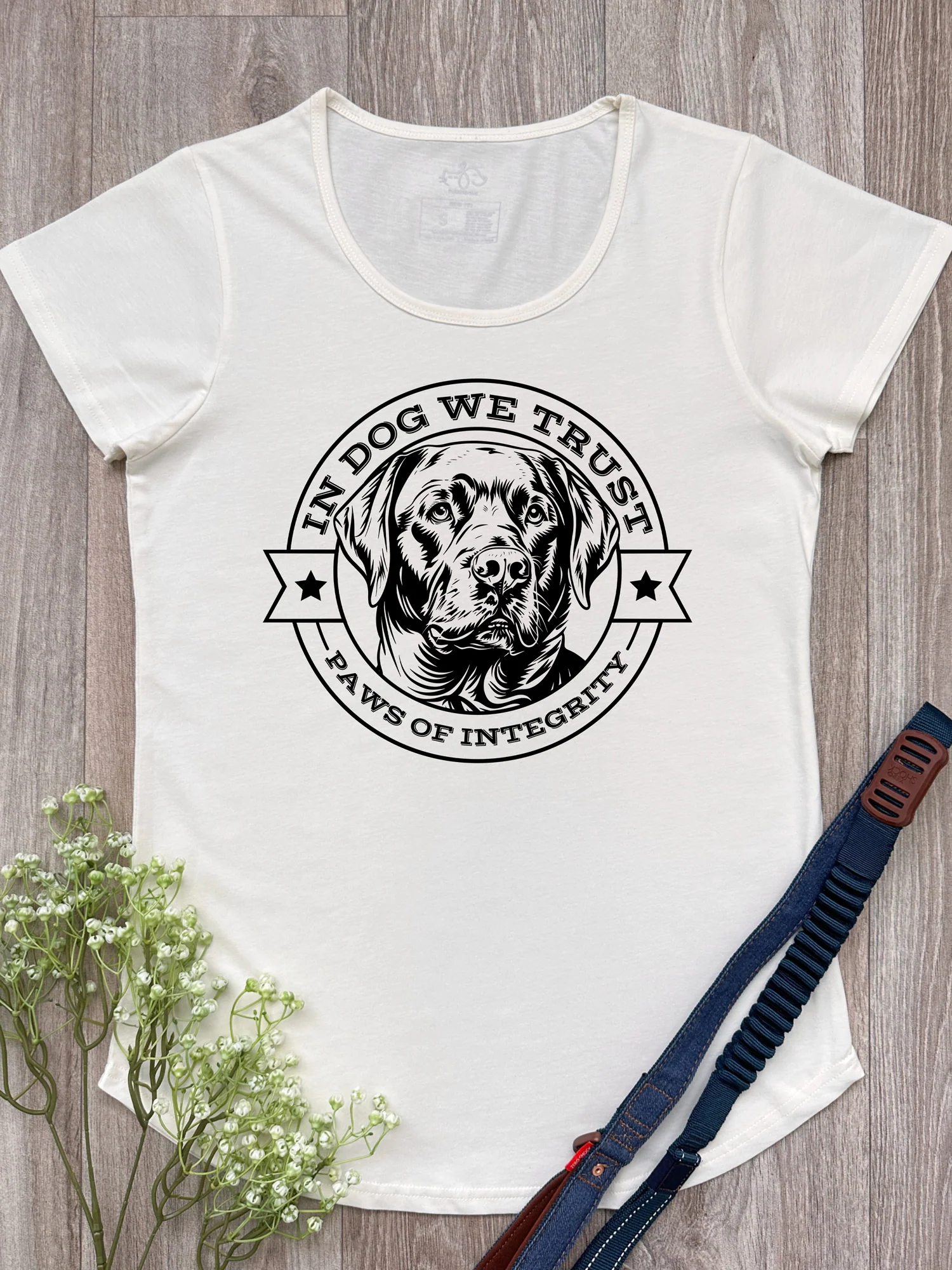 In Dog We Trust Remi Women's Tee - Image 3