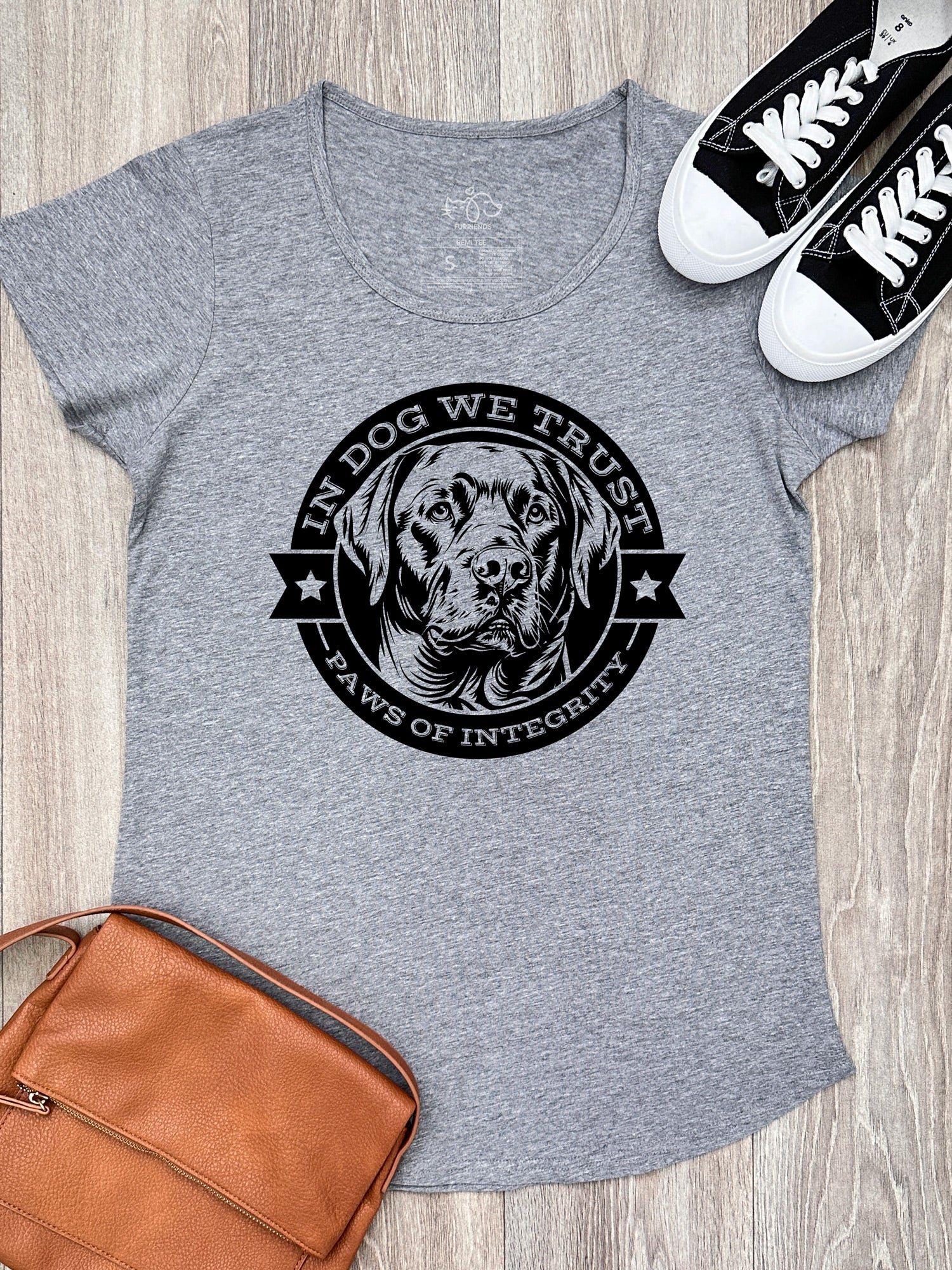 In Dog We Trust Remi Women's Tee - Image 4