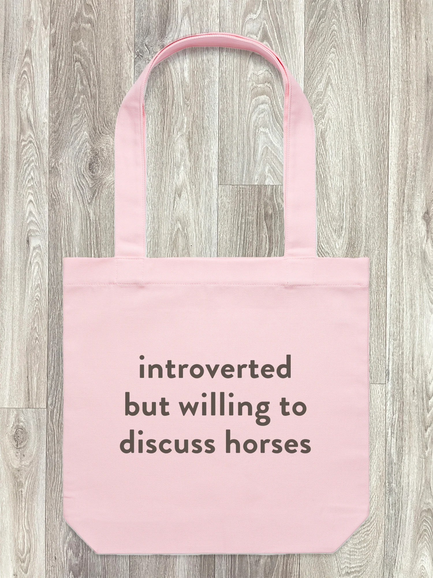 Introverted But Willing To Discuss Horses Edith Tote Bag - Image 9