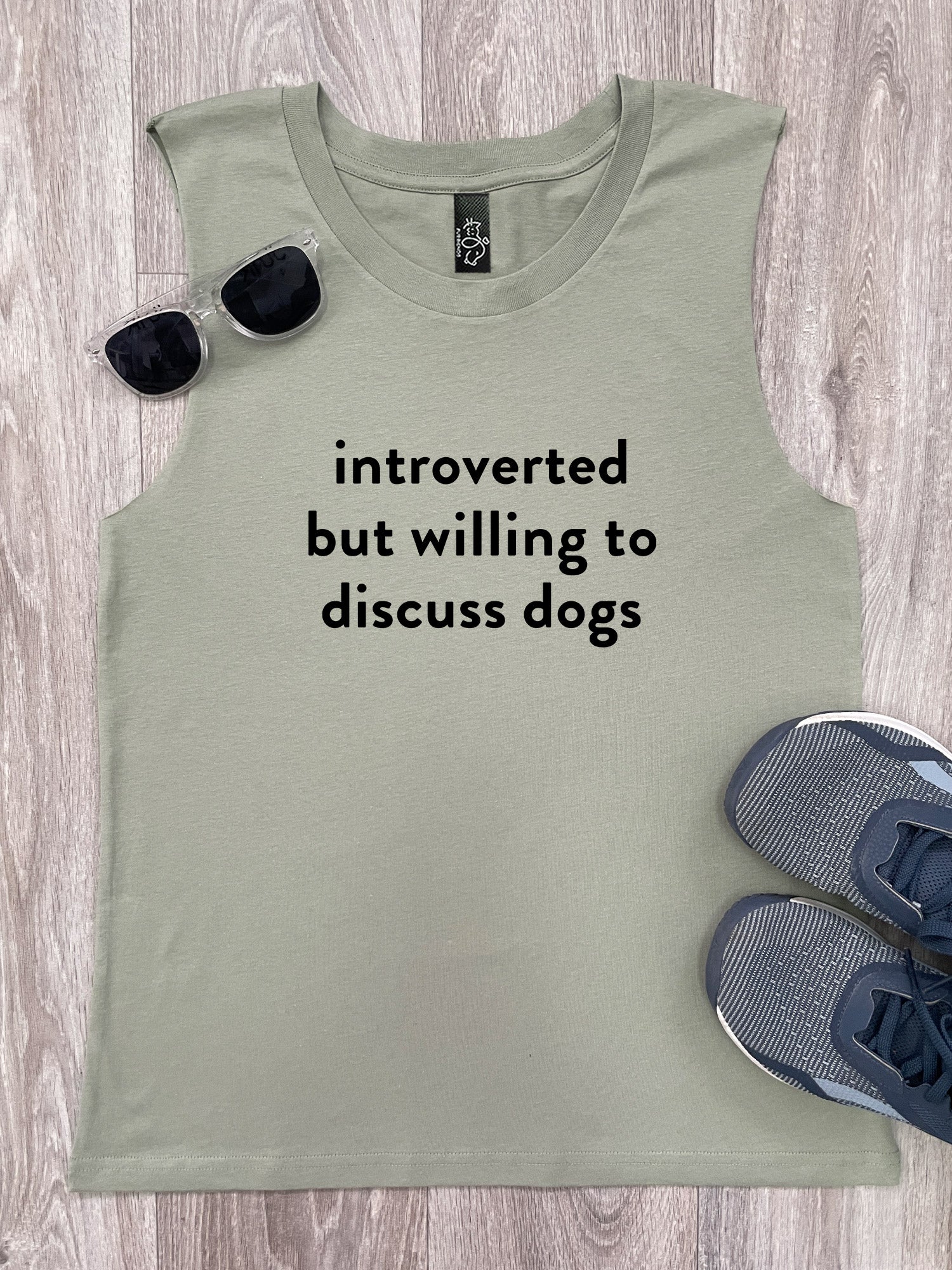 Introverted But Willing To Discuss Dogs Marley Tank - Image 2