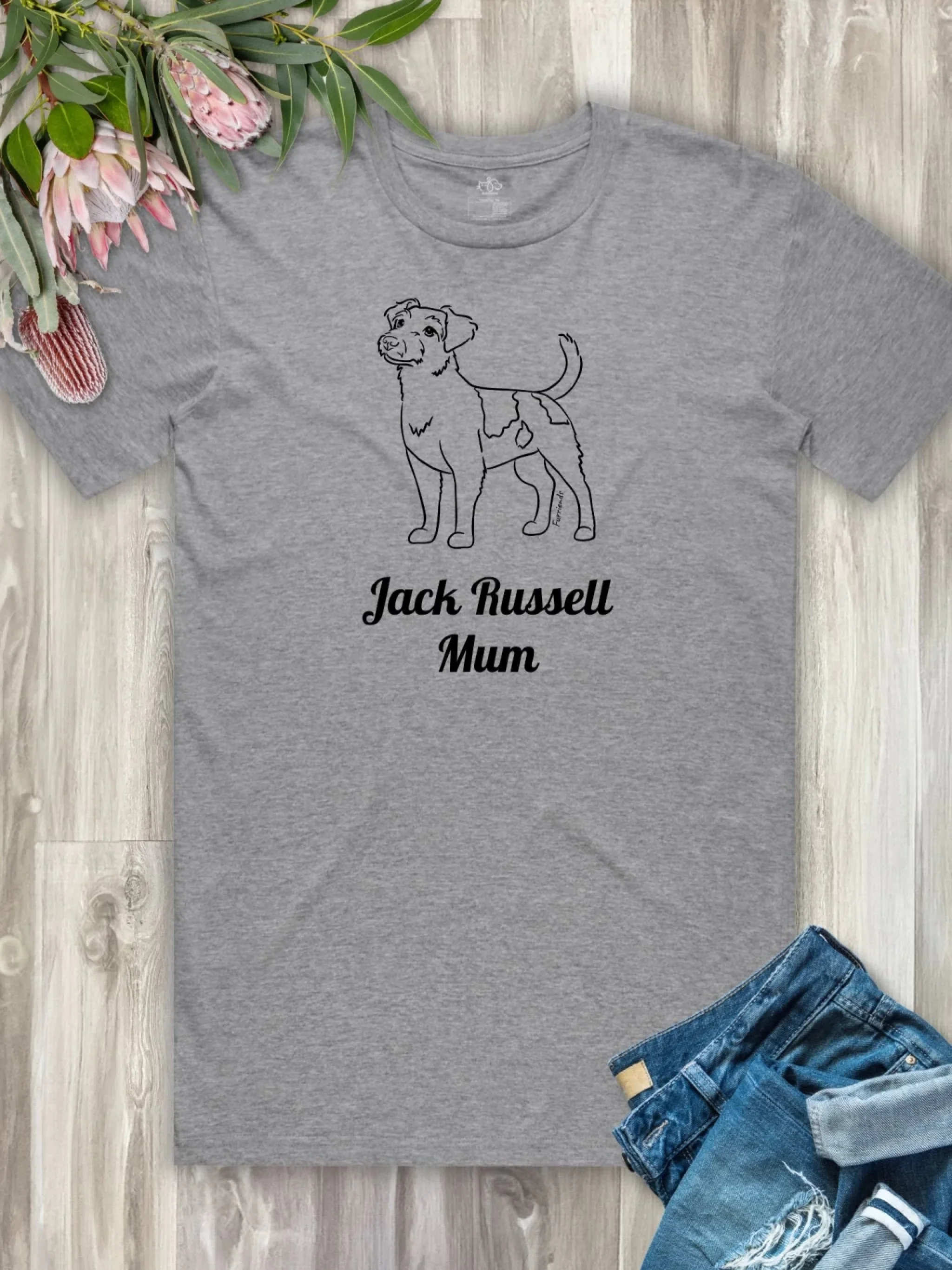 Jack Russell Terrier Mum (Rough Coat) Regular Fit T-shirt - Image 11