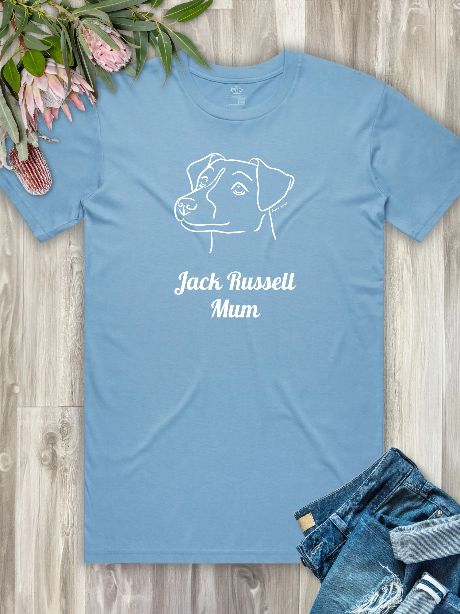 Jack Russell Terrier Mum (Smooth Coat) Regular Fit T-shirt - Image 10