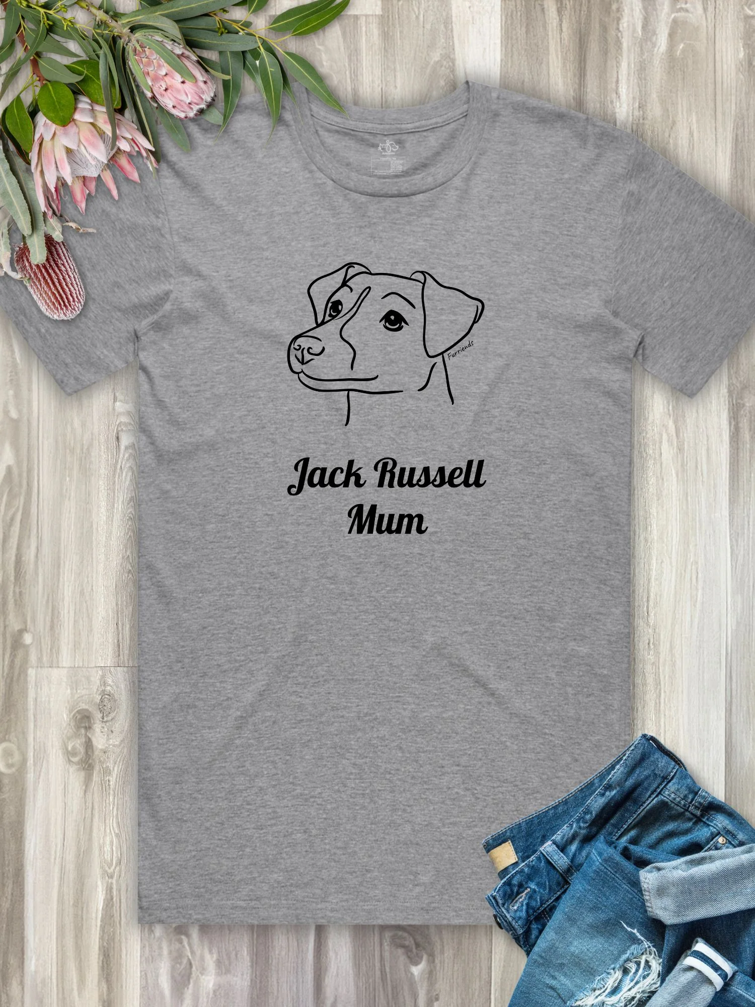 Jack Russell Terrier Mum (Smooth Coat) Regular Fit T-shirt - Image 11