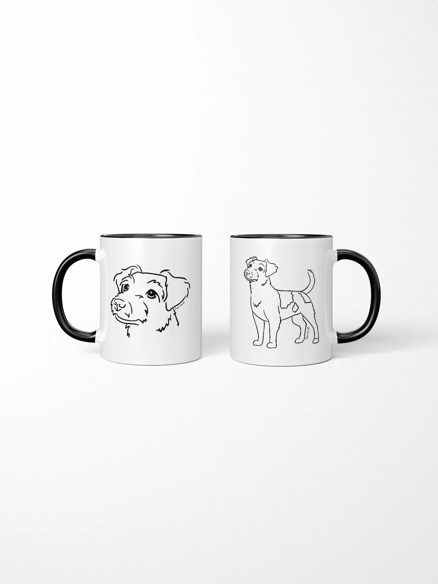 Jack Russell Terrier (Rough Coat) Ceramic Mug - Image 4