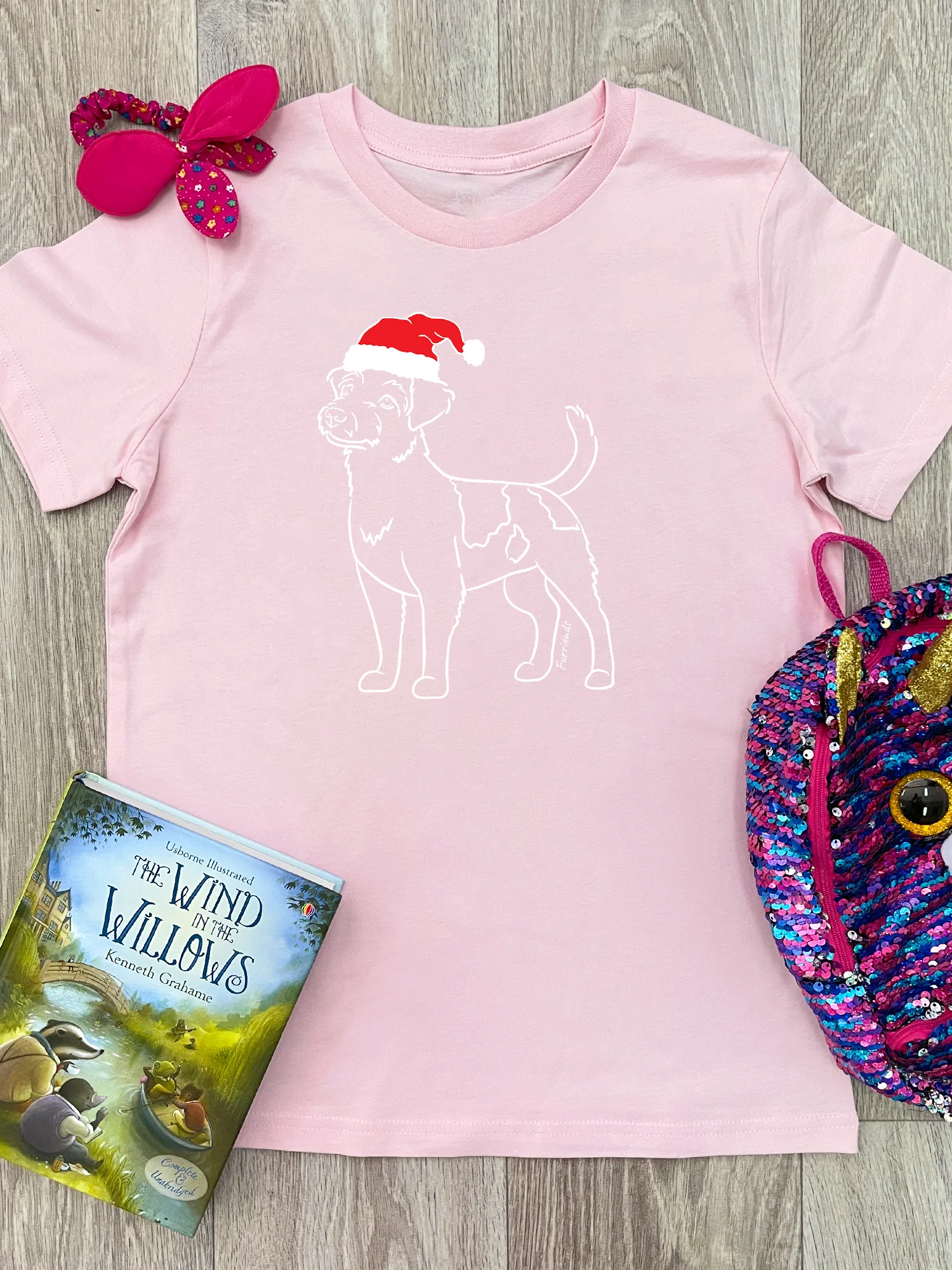 Jack Russell Terrier (Rough Coat) Christmas Edition Youth Tee - Image 4