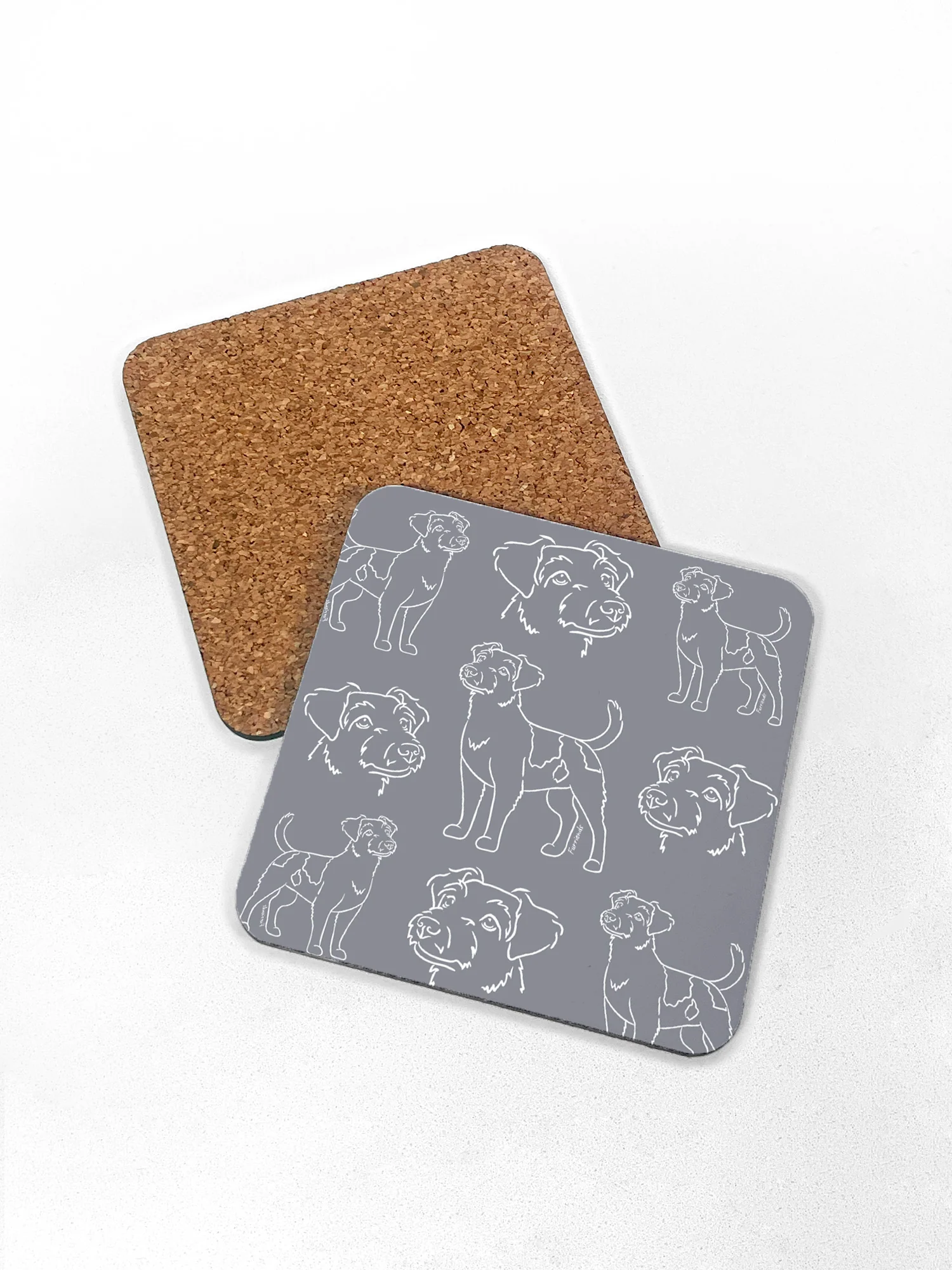 Jack Russell Terrier (Rough Coat) Coaster - Image 12