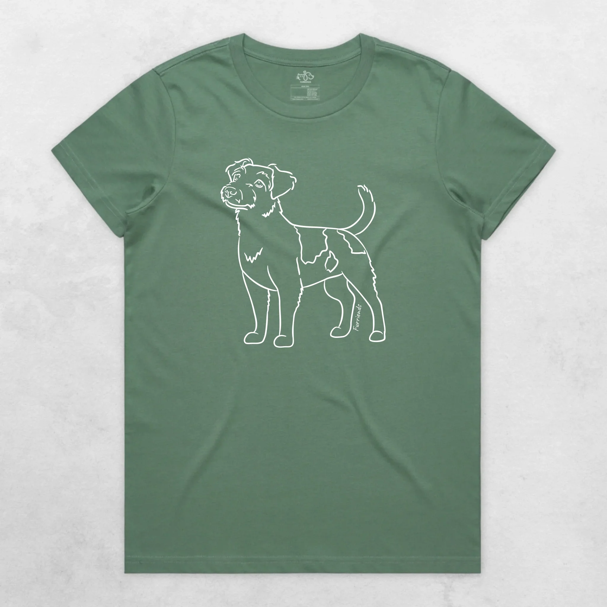 Jack Russell Terrier (Rough Coat) Regular Fit T-shirt - Image 10