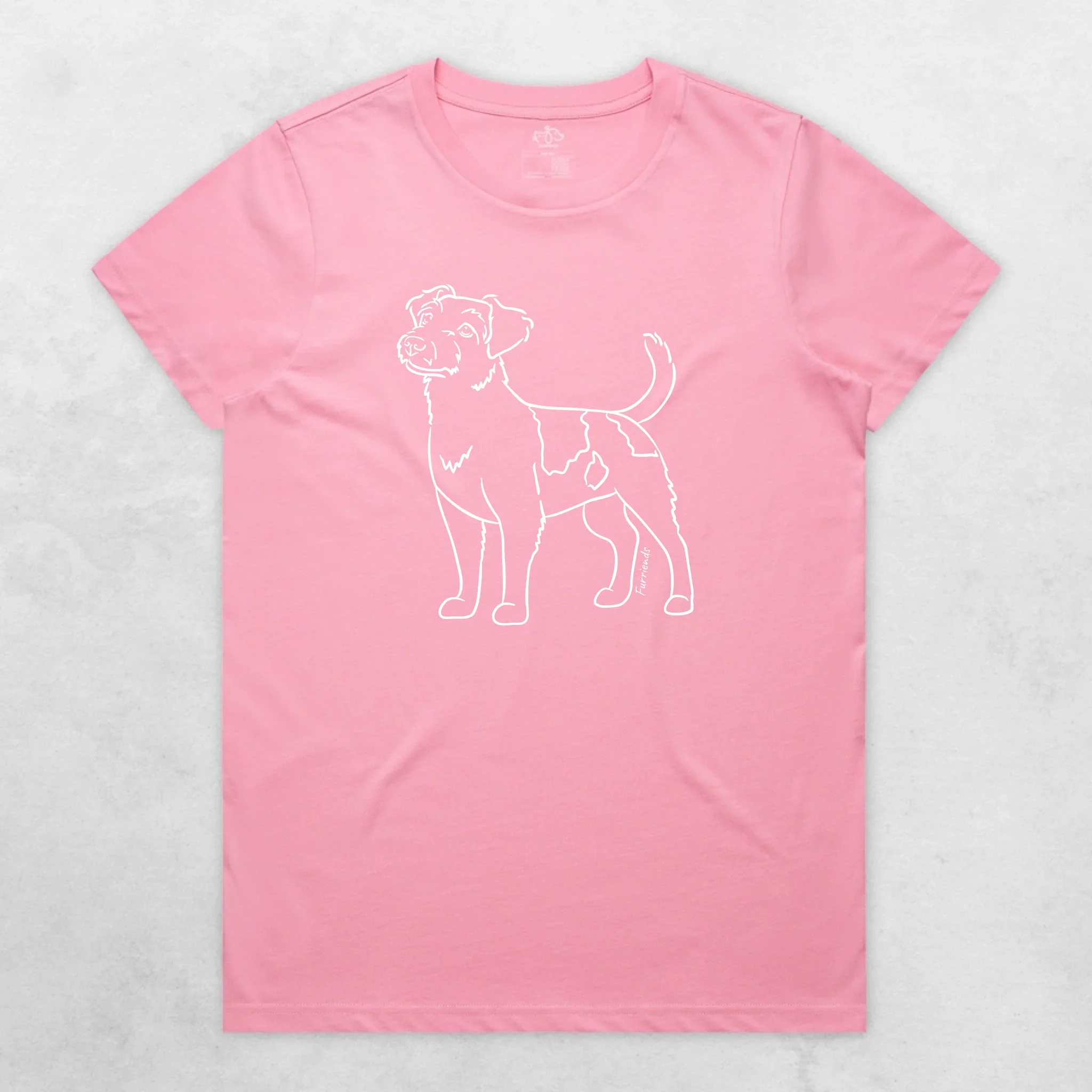 Jack Russell Terrier (Rough Coat) Regular Fit T-shirt - Image 6