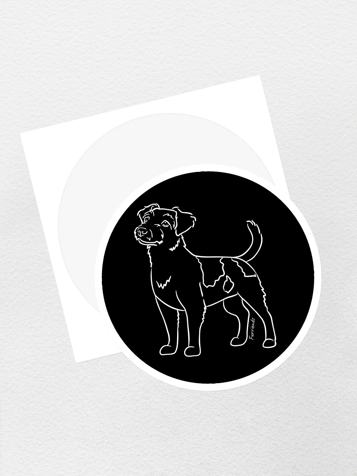 Jack Russell Terrier (Rough Coat) Sticker - Image 4