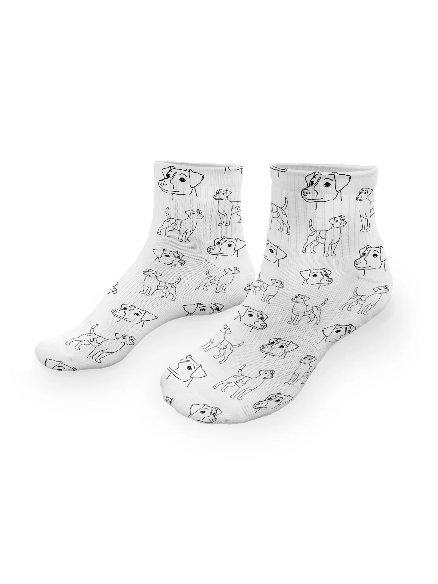 Jack Russell Terrier (Smooth Coat) Ankle Socks - Image 2
