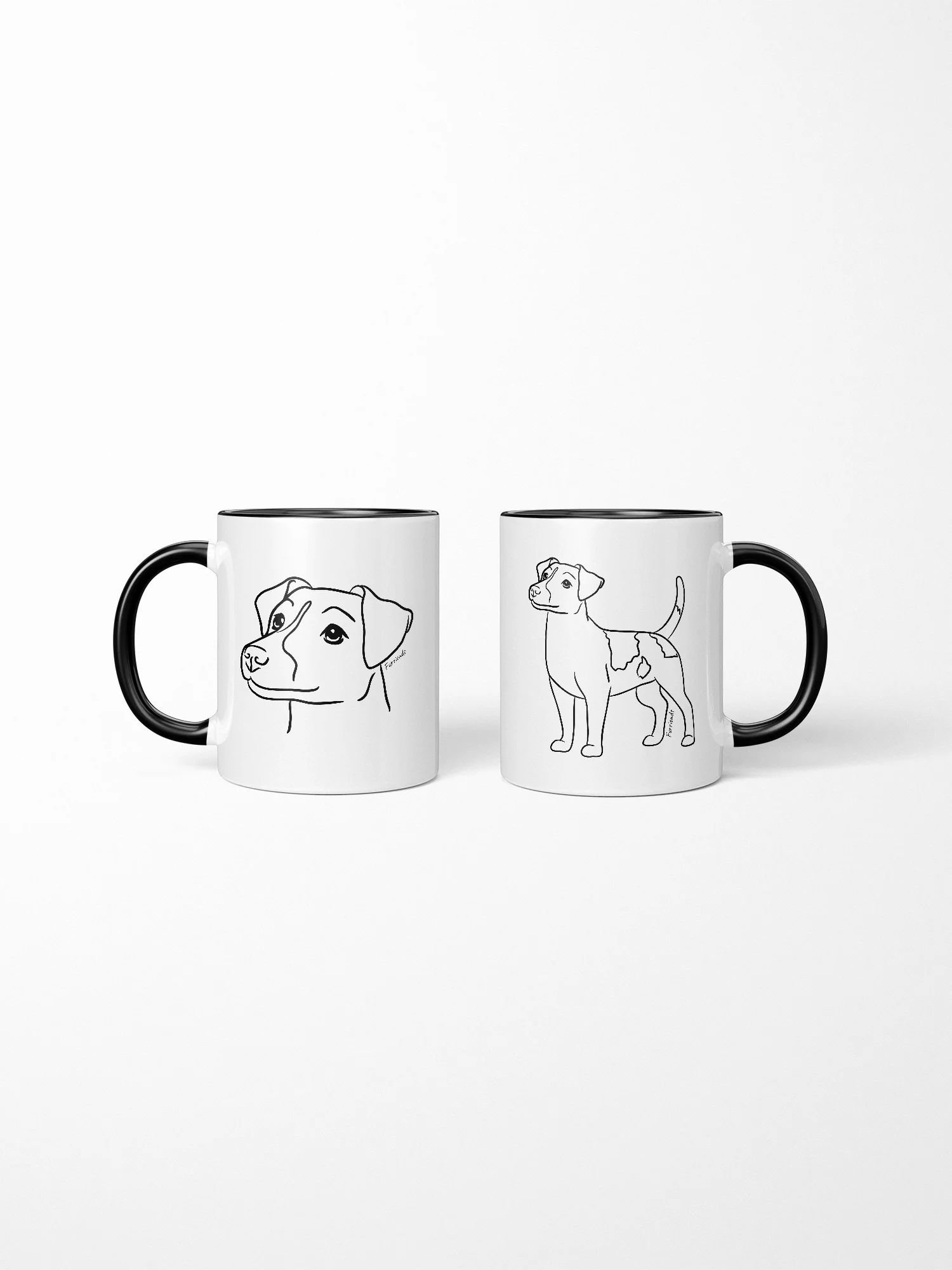 Jack Russell Terrier (Smooth Coat) Ceramic Mug - Image 4