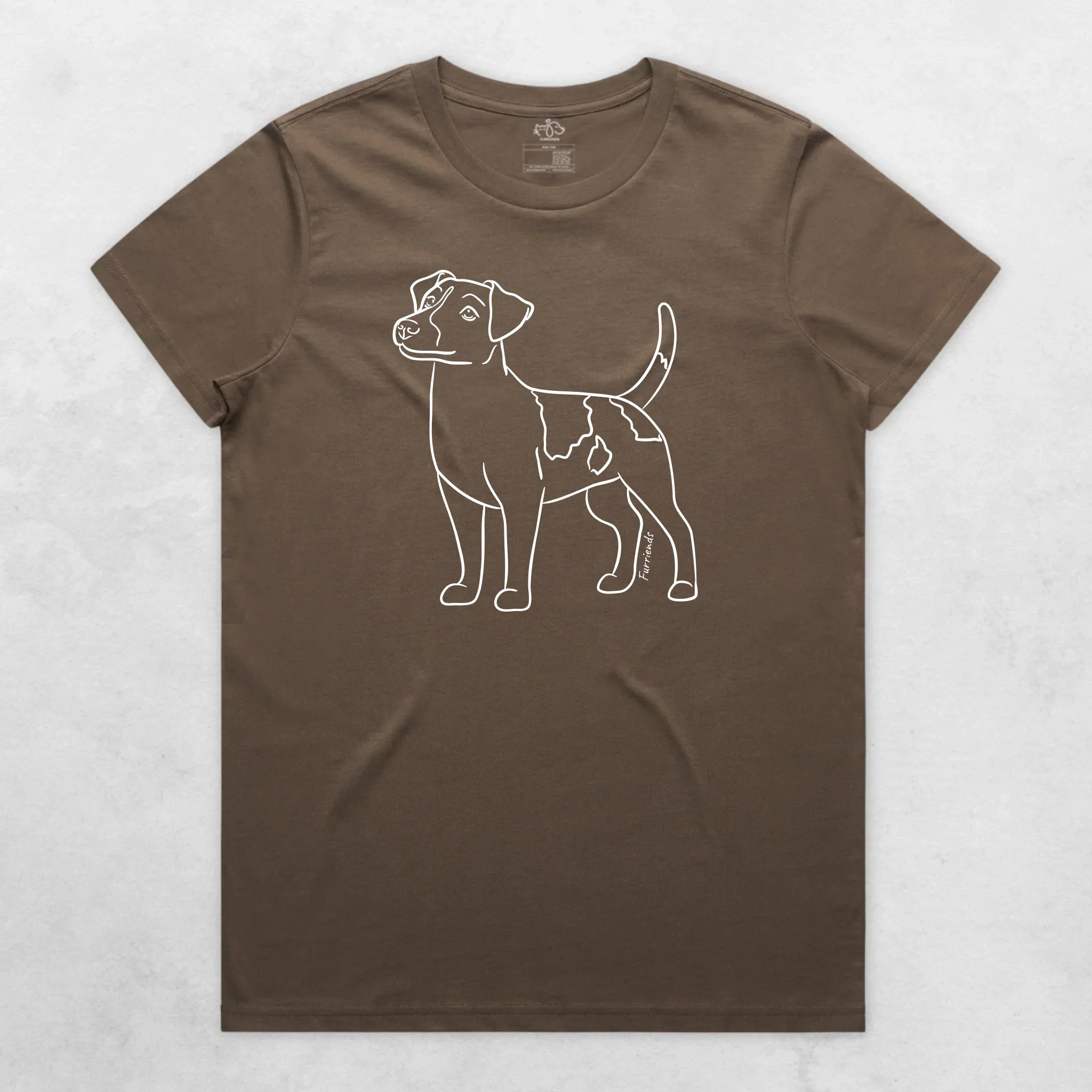 Jack Russell Terrier (Smooth Coat) Regular Fit T-shirt - Image 6