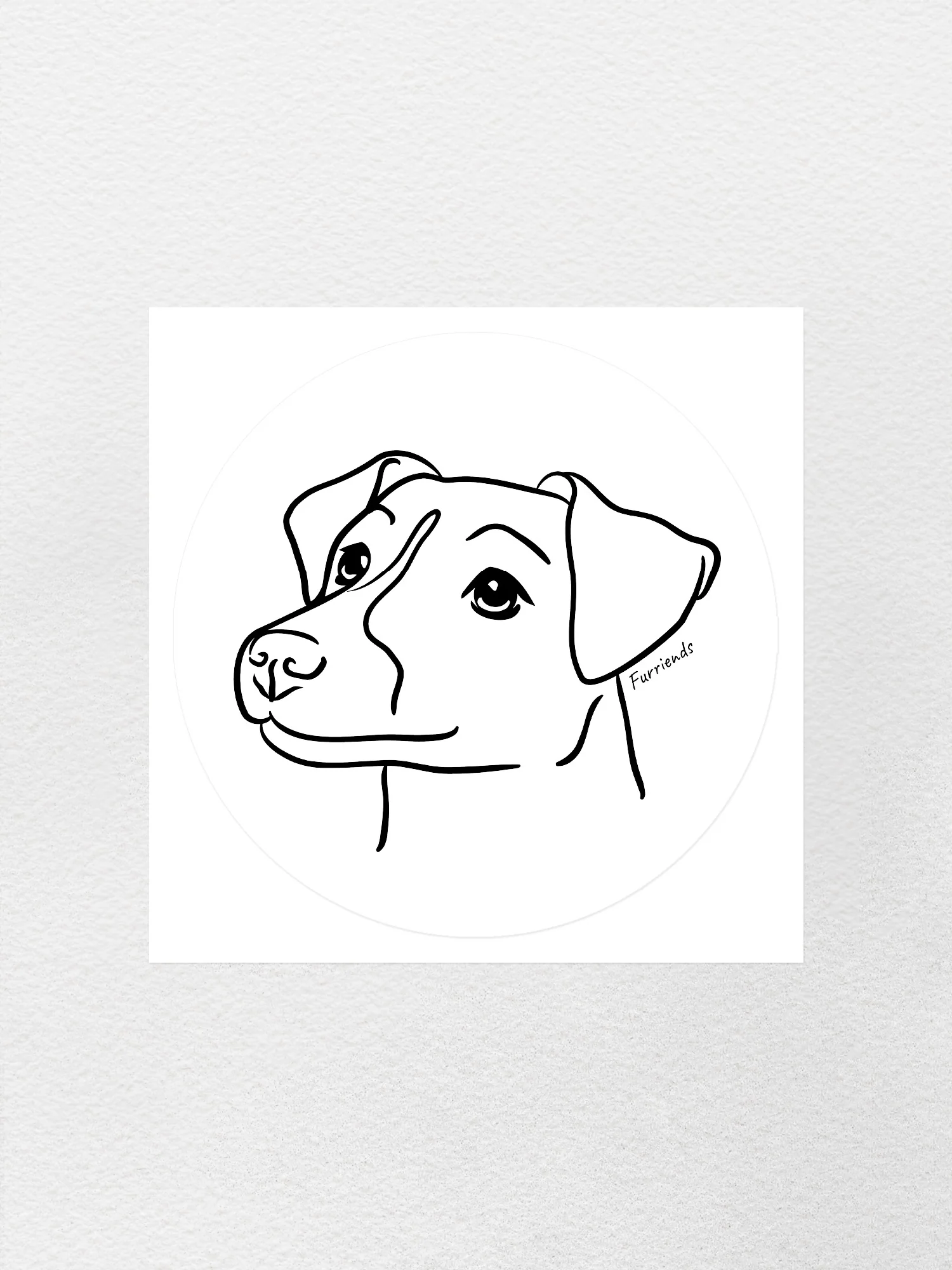 Jack Russell Terrier (Smooth Coat) Sticker - Image 7
