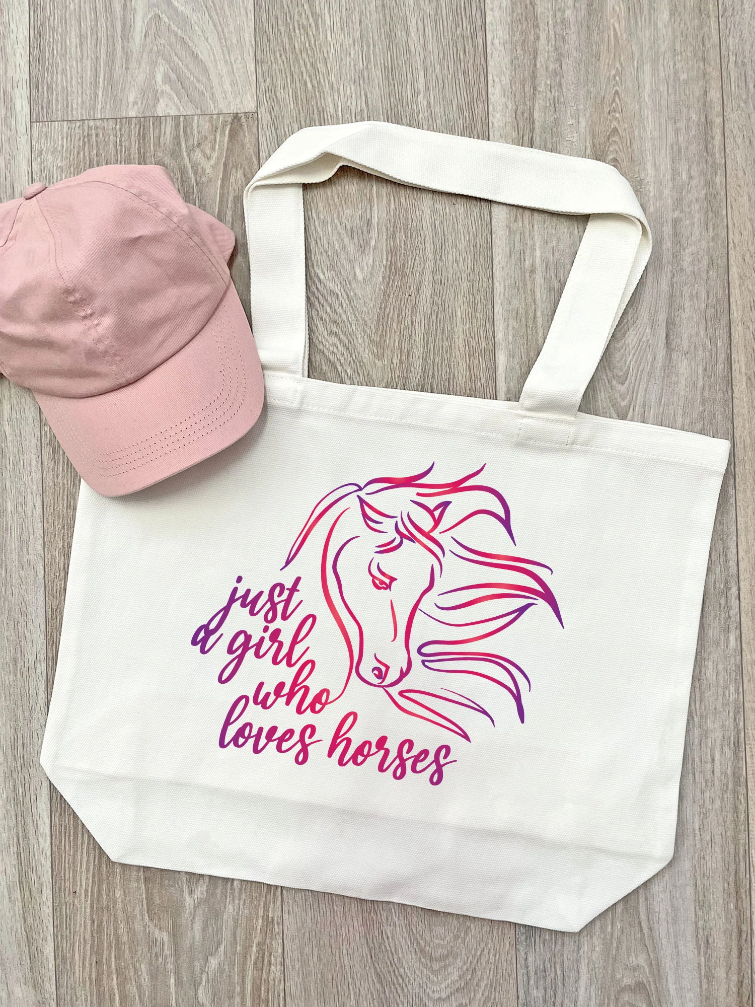 Just A Girl Who Loves Horses Stella Tote Bag - Image 2