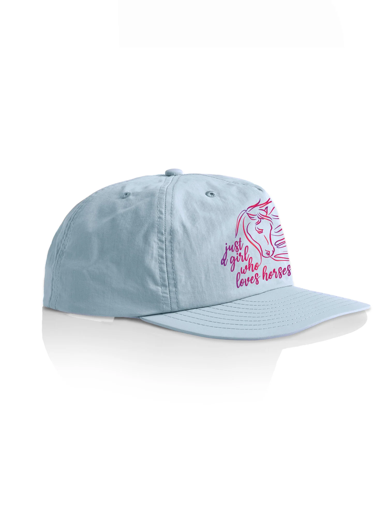 Just A Girl Who Loves Horses Quick-Dry Cap - Image 14