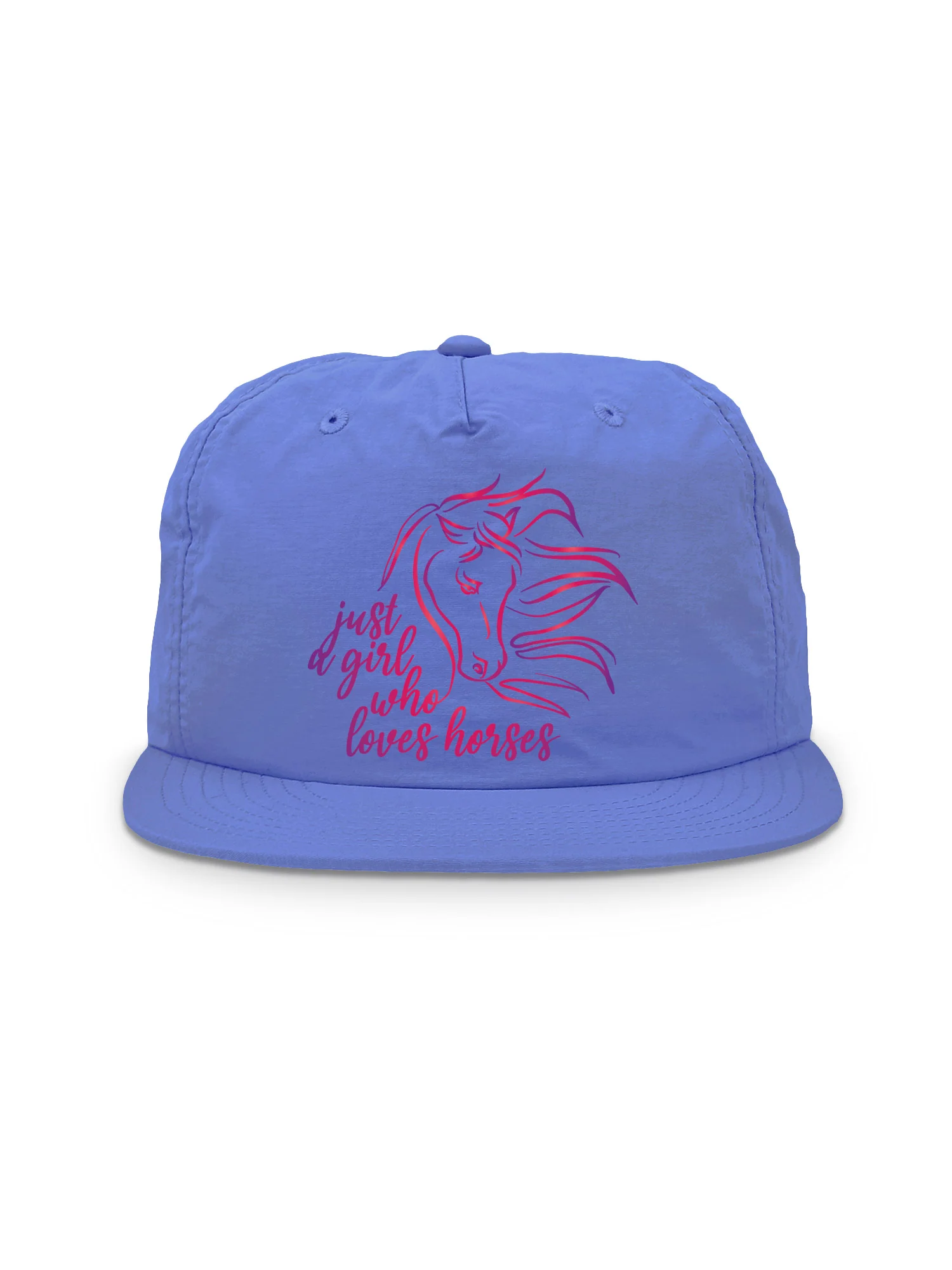 Just A Girl Who Loves Horses Quick-Dry Cap - Image 6