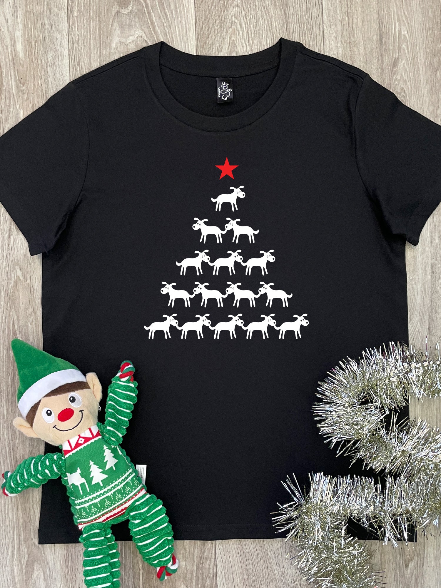 K9 Christmas Tree Ava Women's Regular Fit Tee