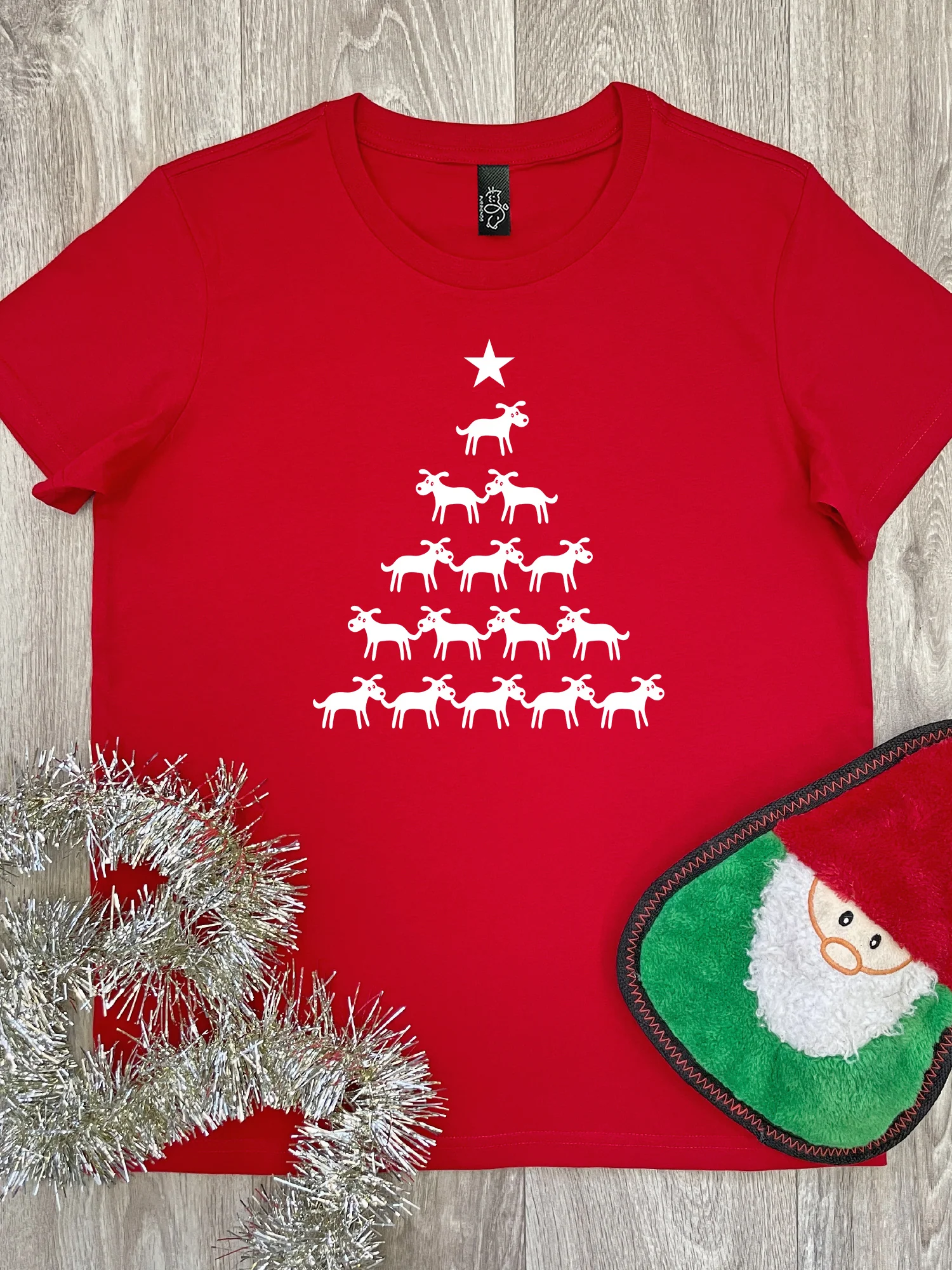 K9 Christmas Tree Ava Women's Regular Fit Tee - Image 2