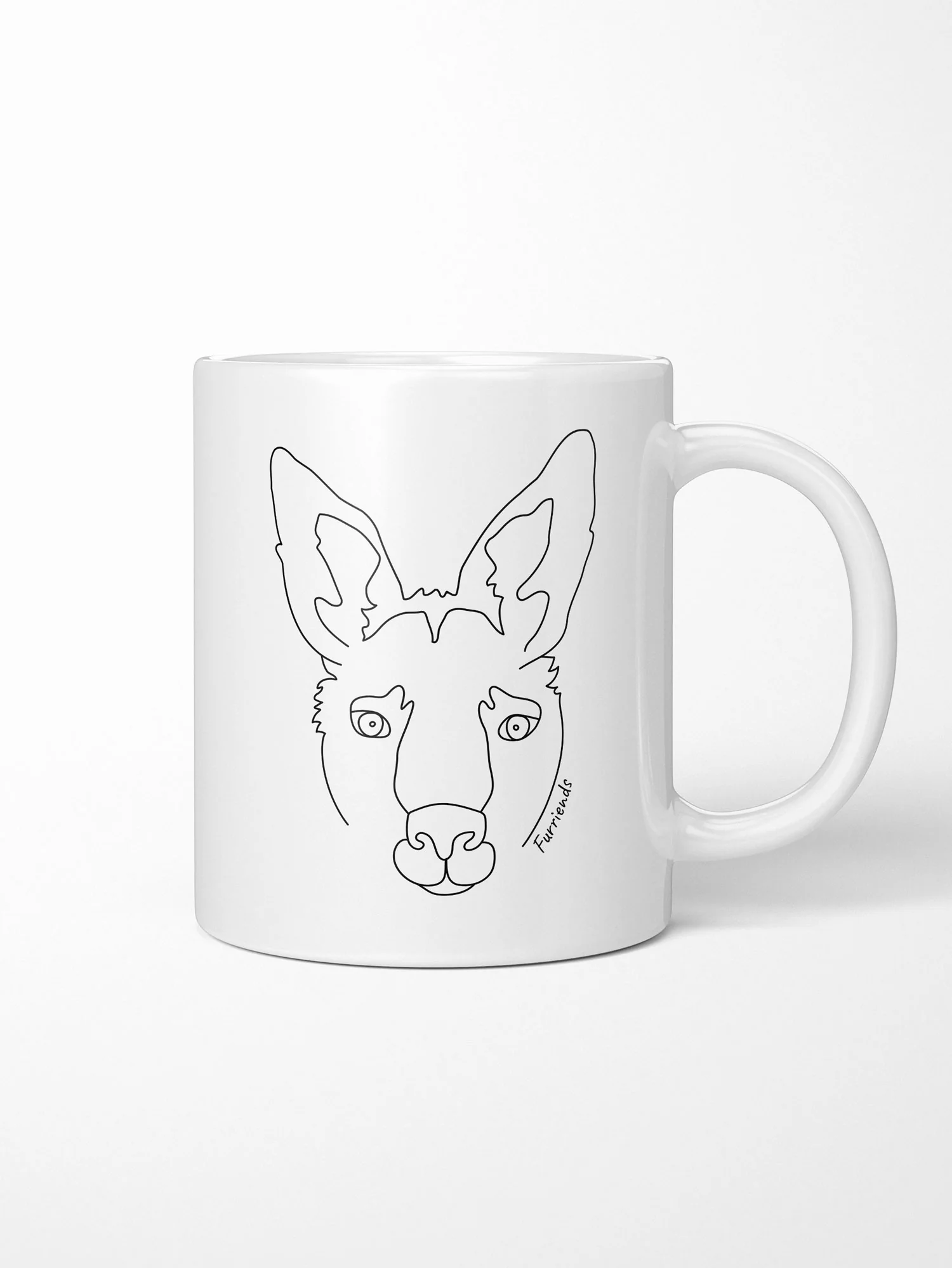 Kangaroo Ceramic Mug - Image 2