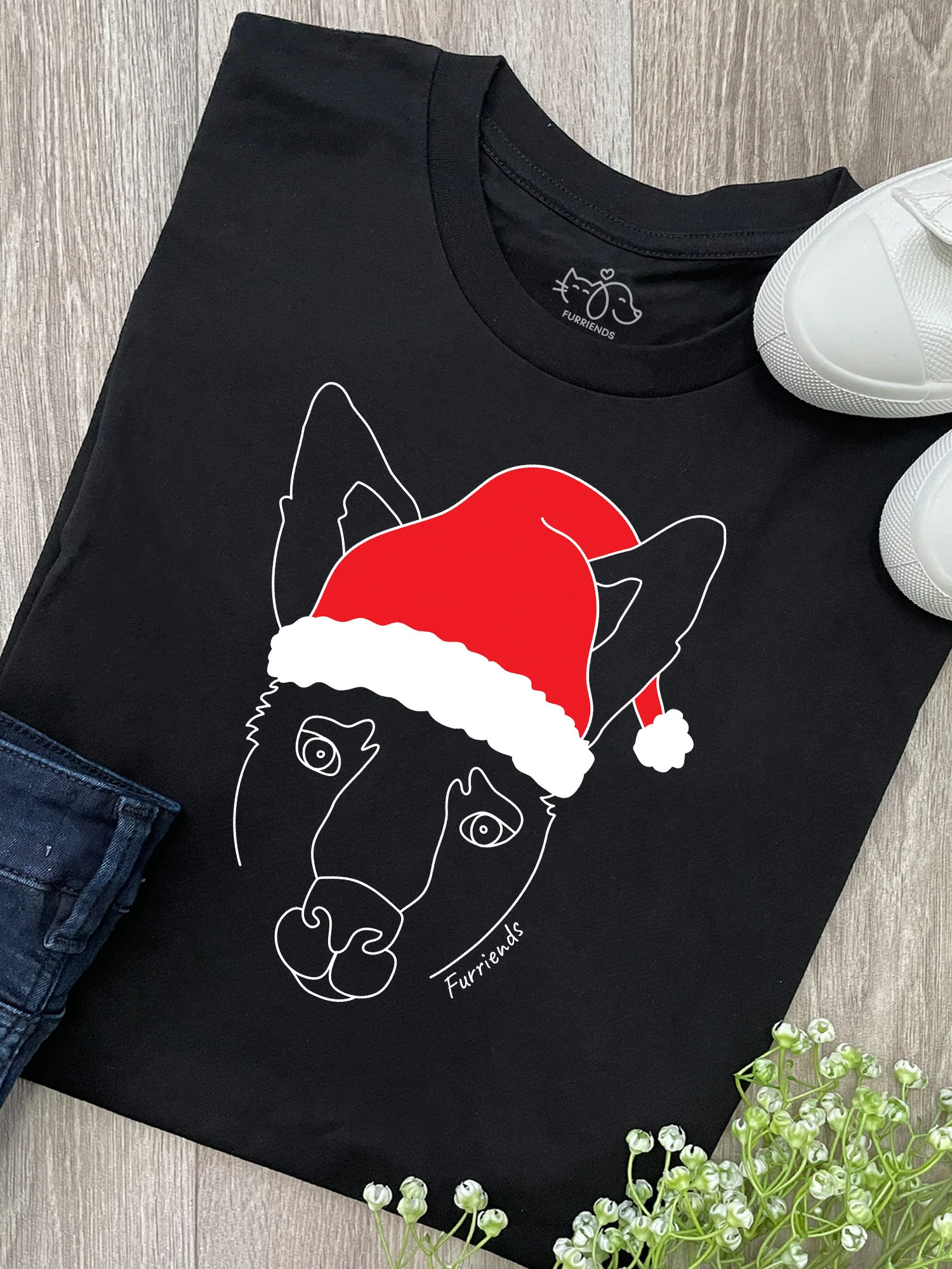 Kangaroo Christmas Edition Ava Women's Regular Fit Tee - Image 3
