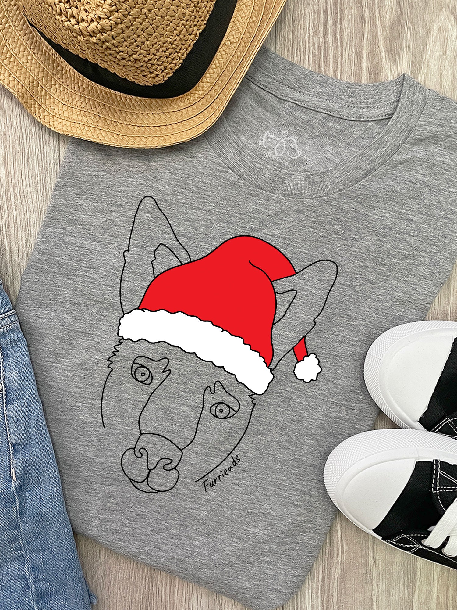 Kangaroo Christmas Edition Ava Women's Regular Fit Tee - Image 4