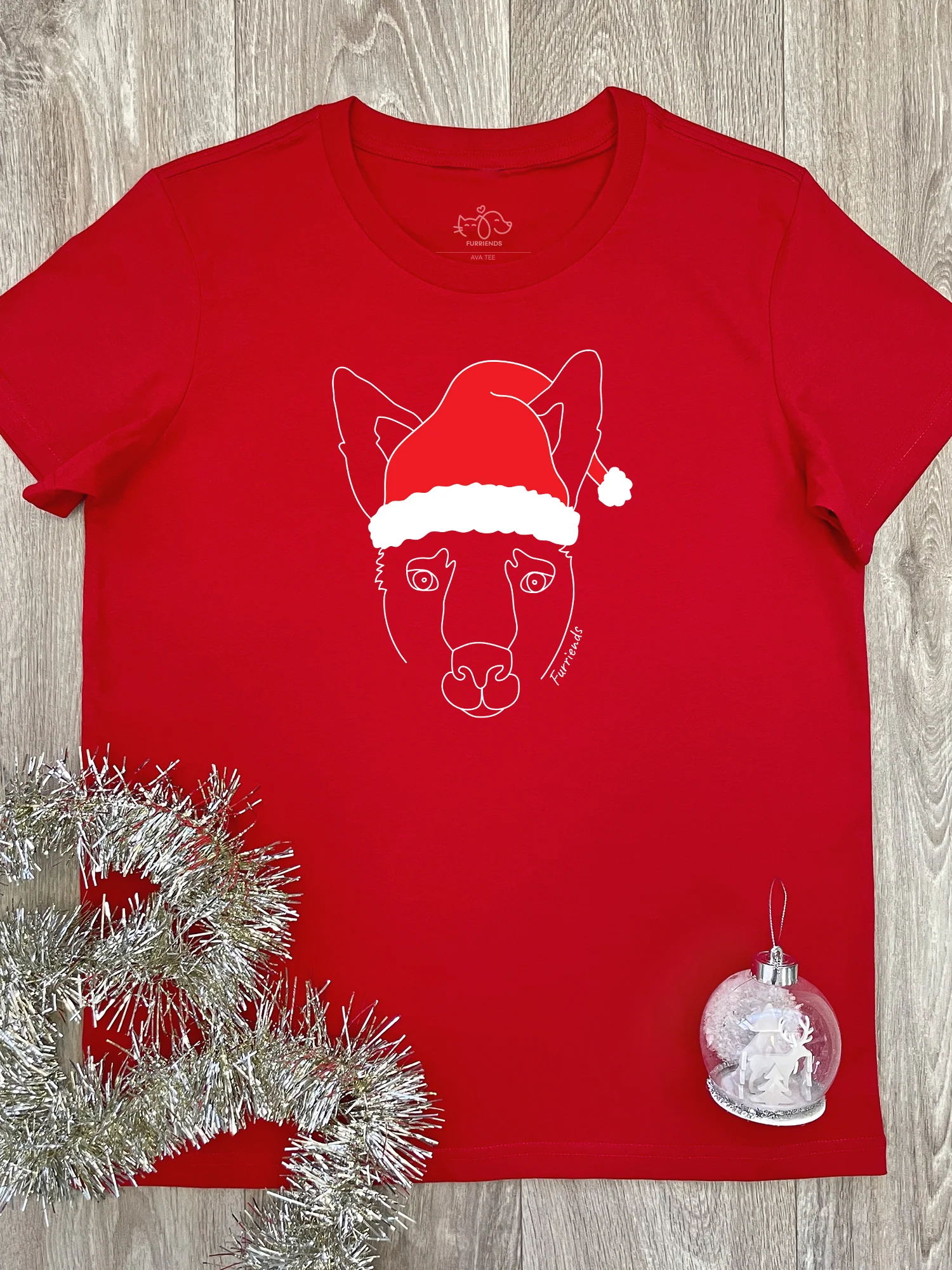 Kangaroo Christmas Edition Ava Women's Regular Fit Tee - Image 6