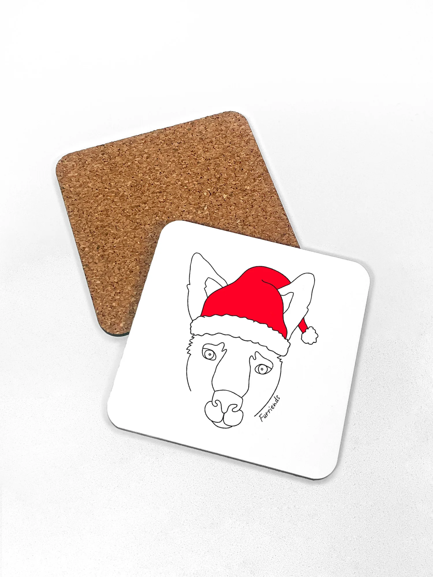 Kangaroo Christmas Edition Coaster - Image 3