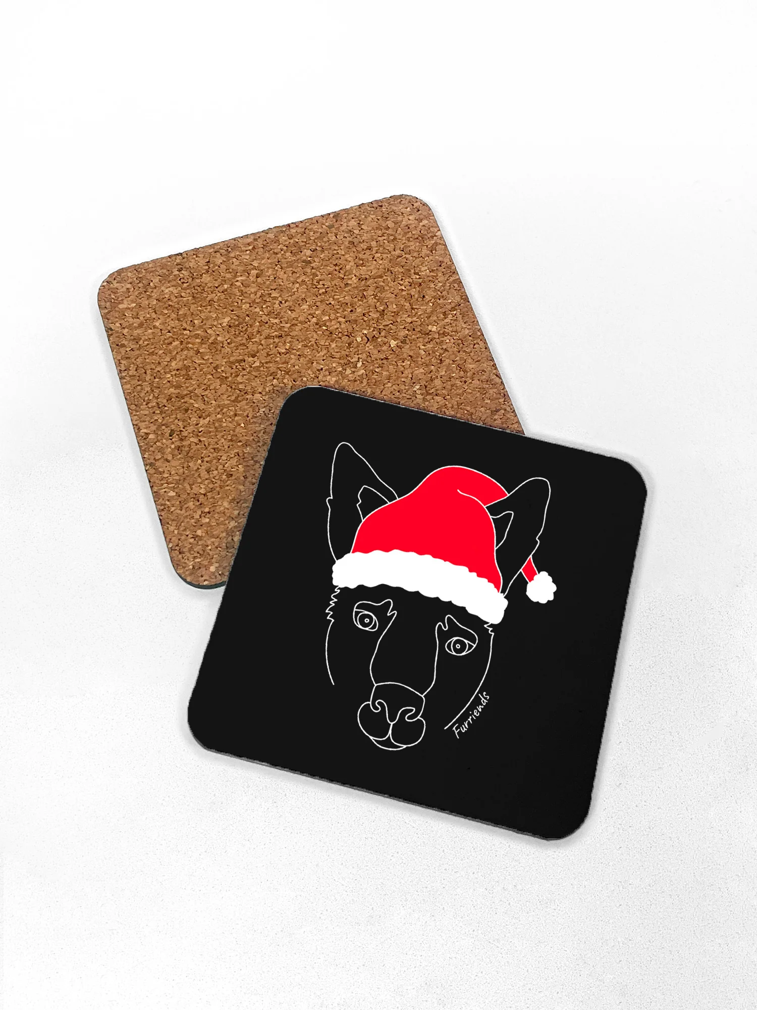 Kangaroo Christmas Edition Coaster - Image 4