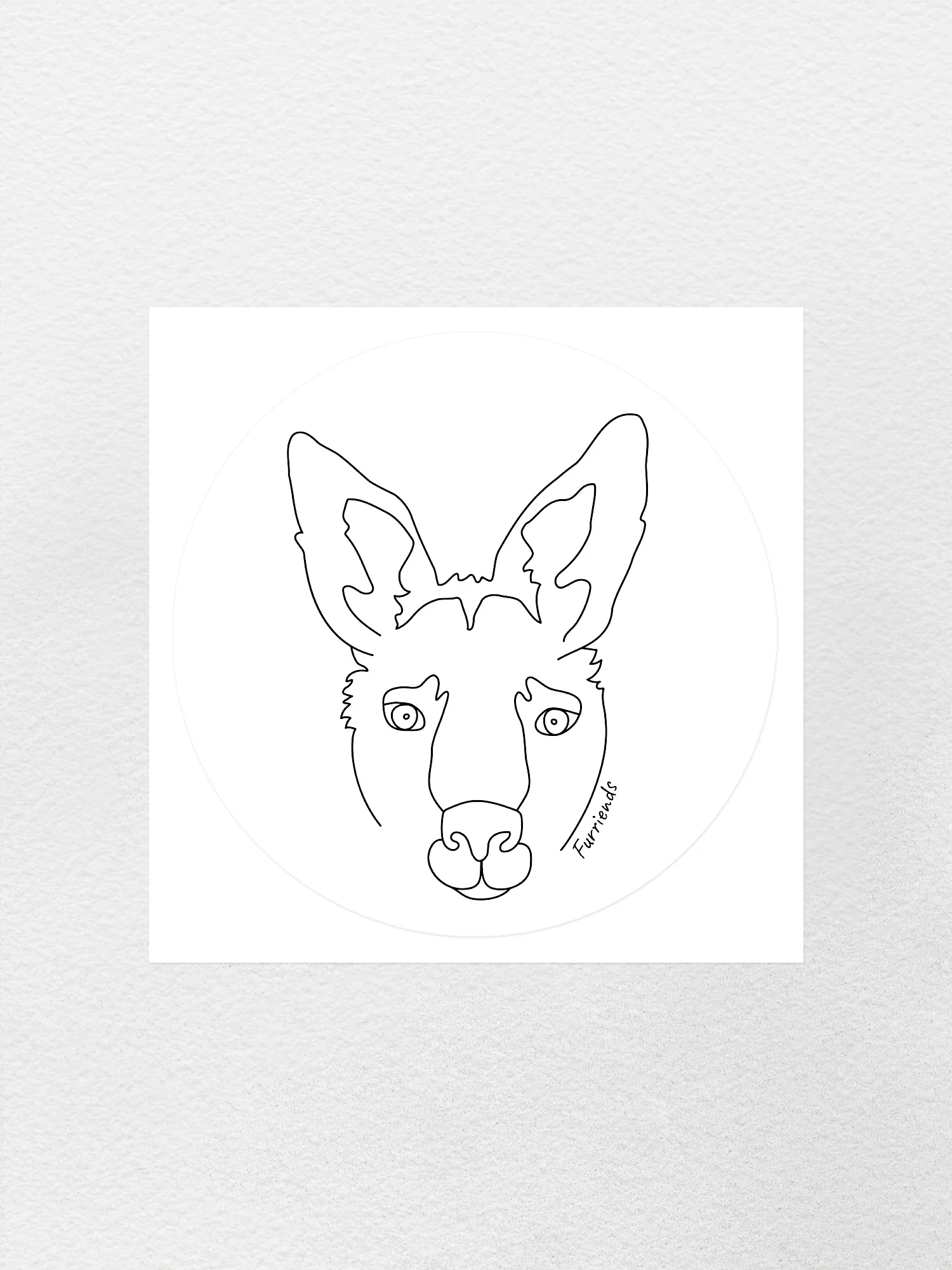 Kangaroo Sticker - Image 4