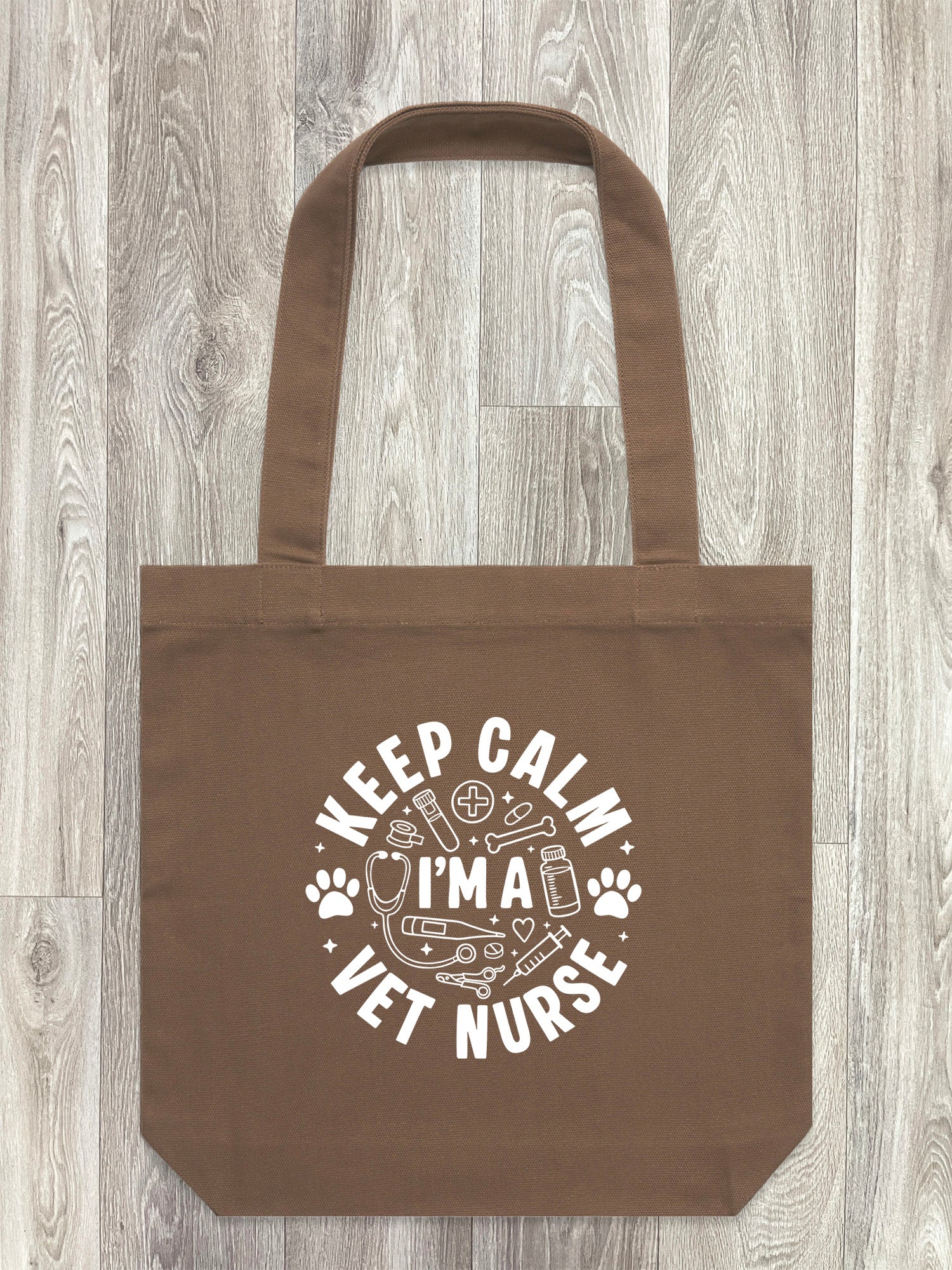 Keep Calm I'm A Vet Nurse Edith Tote Bag - Image 2