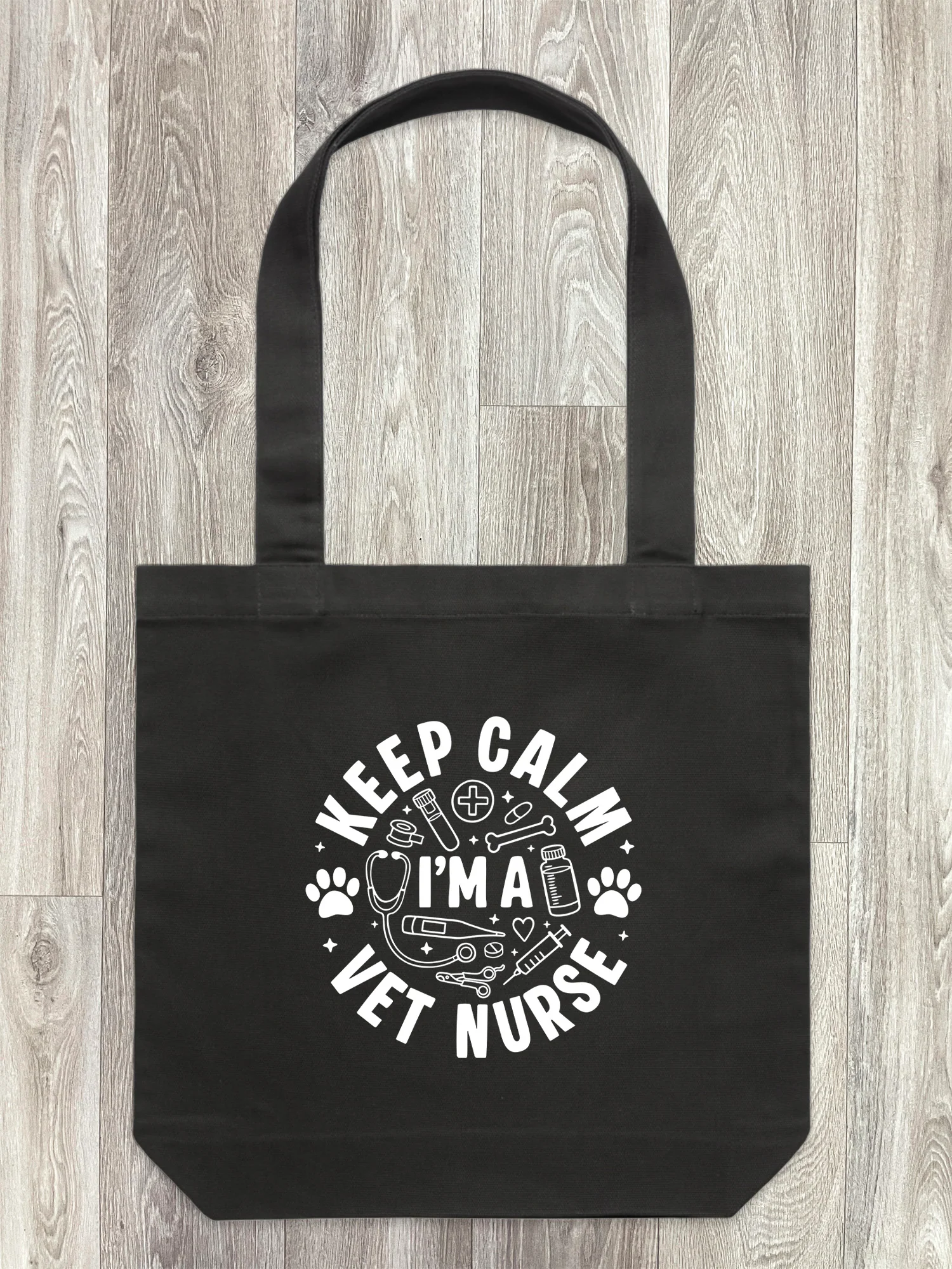 Keep Calm I'm A Vet Nurse Edith Tote Bag - Image 8