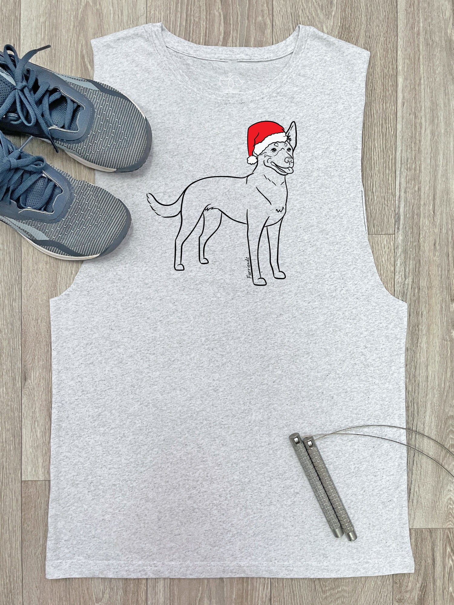 Kelpie Christmas Edition Axel Drop Armhole Muscle Tank - Image 2