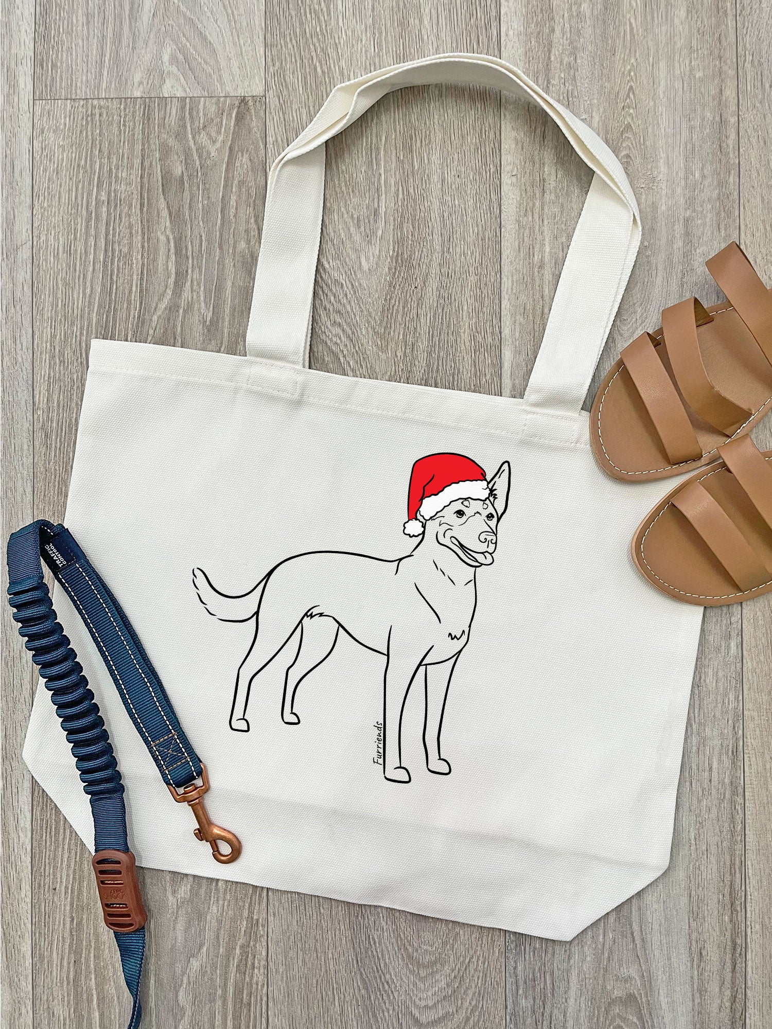 Kelpie Christmas Edition Stella Tote Bag - Image 2