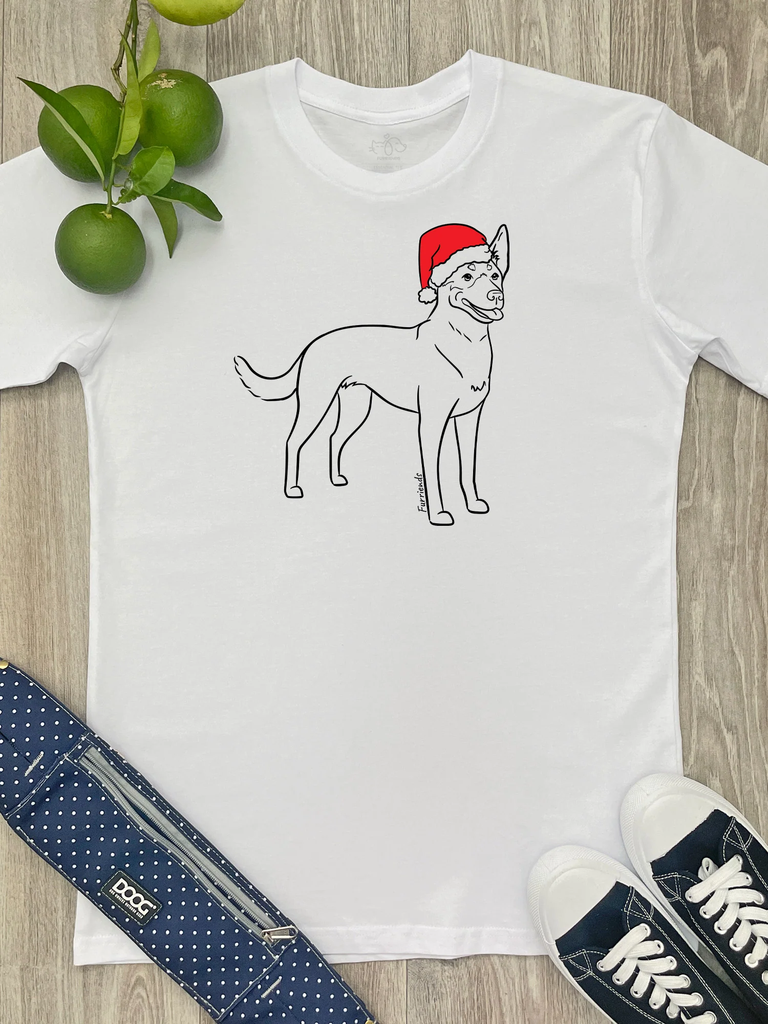 Kelpie Christmas Edition Essential Unisex Tee - Image 2