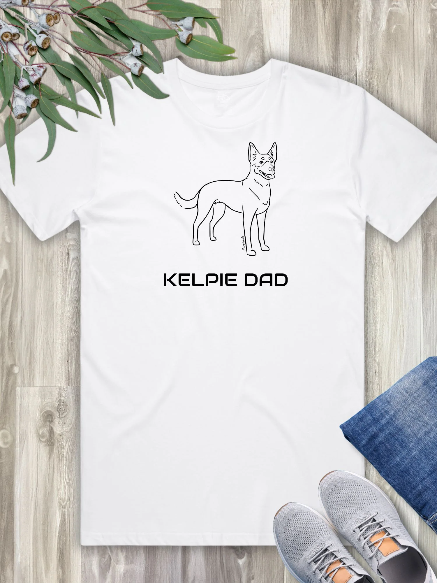 Kelpie Dad Regular Fit-T-Shirt - Image 7