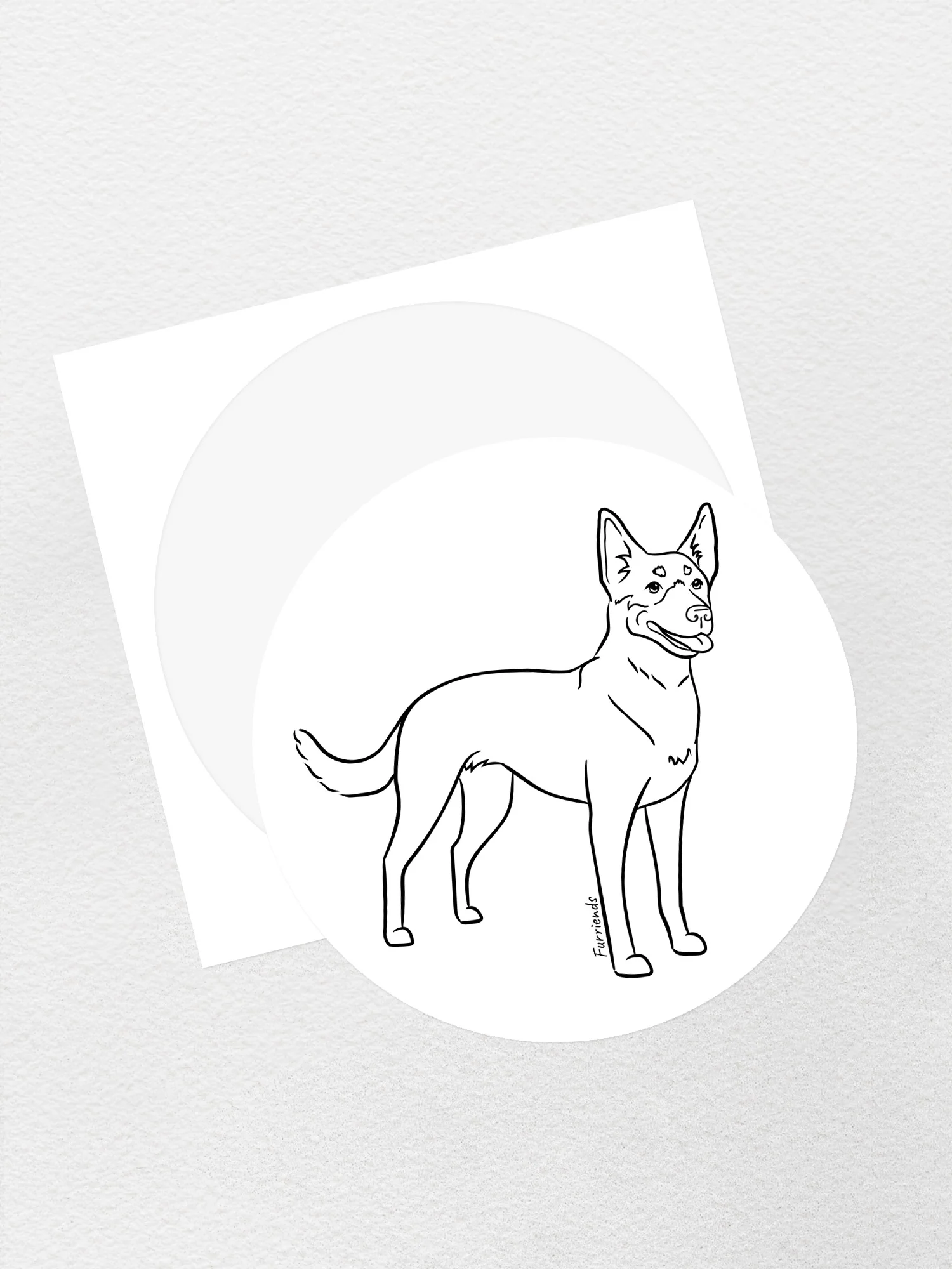 Kelpie Sticker - Image 4