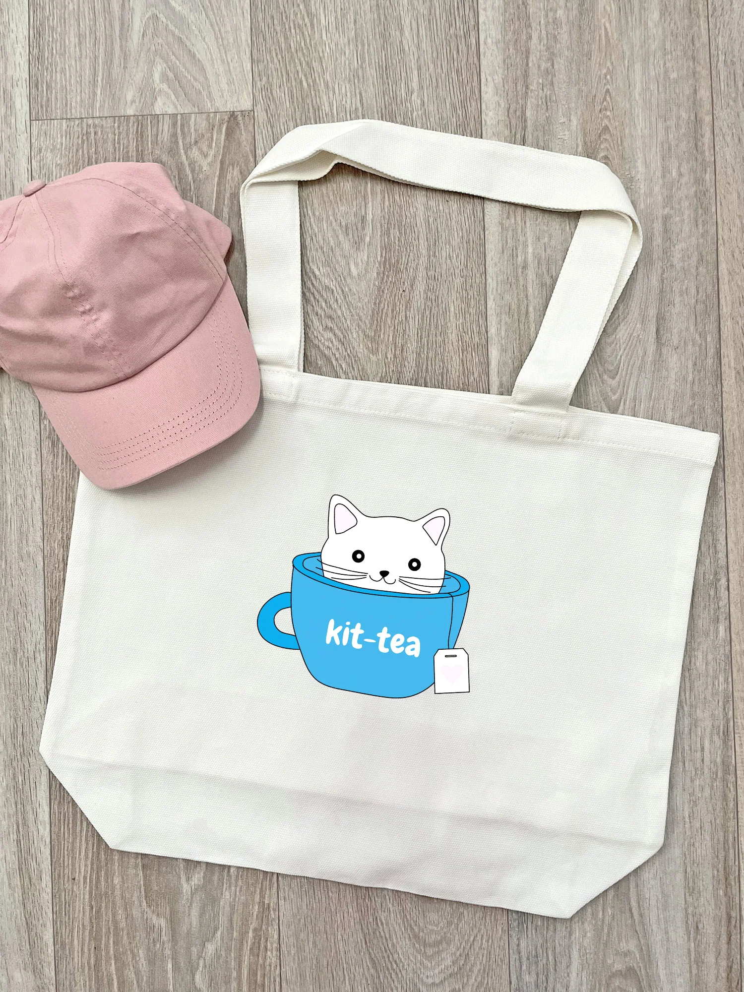 Kit-Tea Cat Stella Tote Bag - Image 2