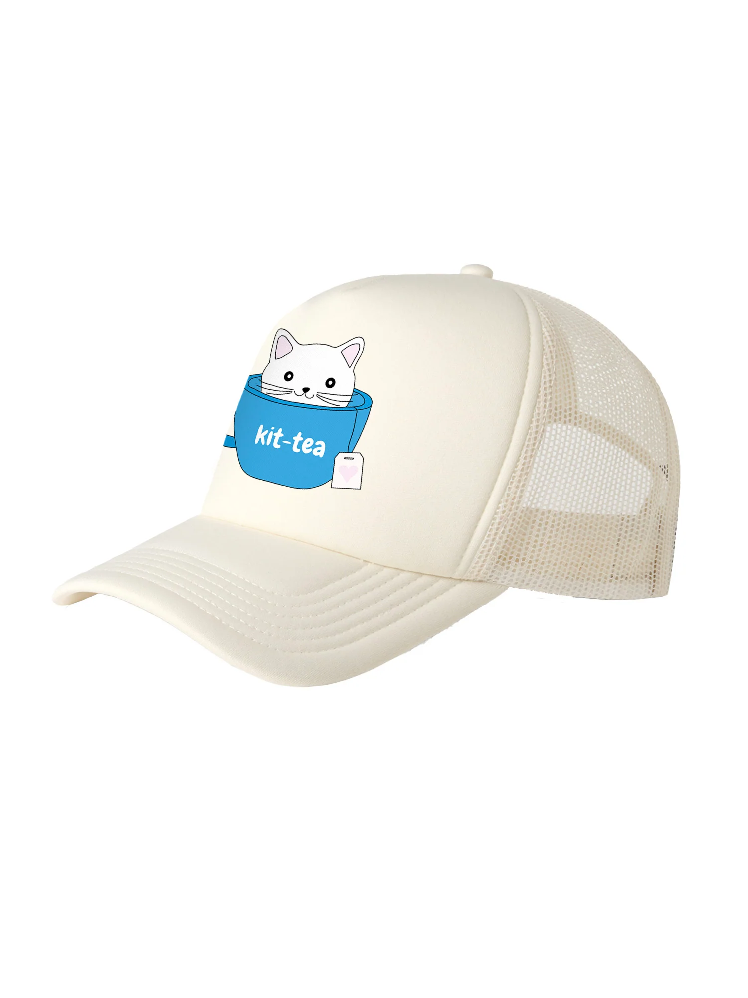 Kit-Tea Cat Foam Trucker Cap - Image 10