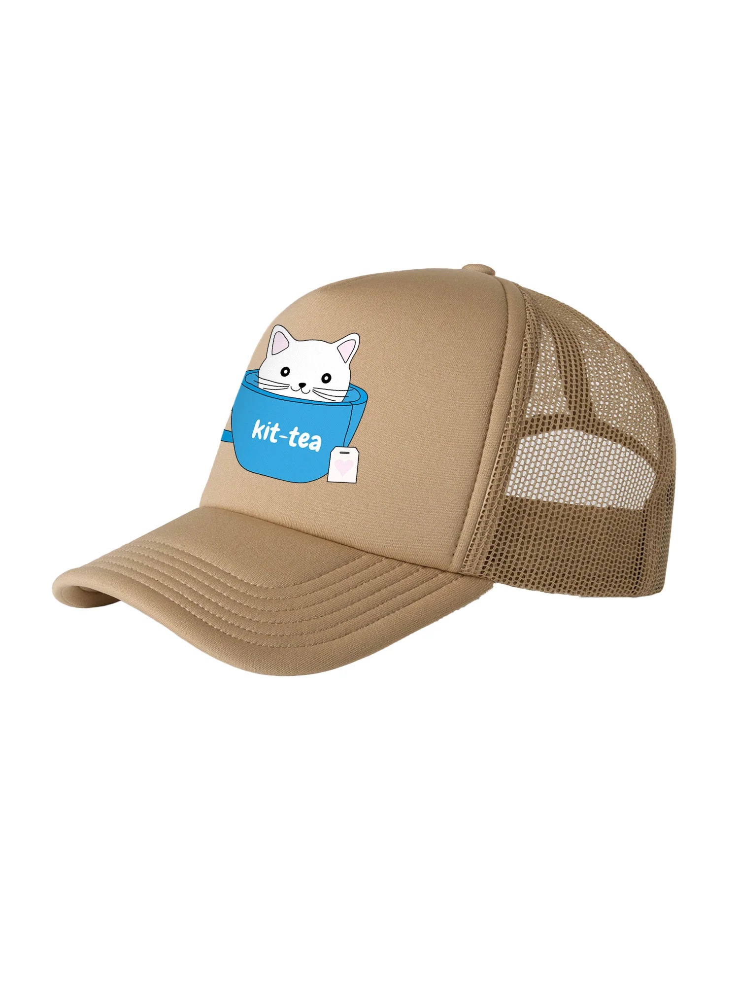 Kit-Tea Cat Foam Trucker Cap - Image 2