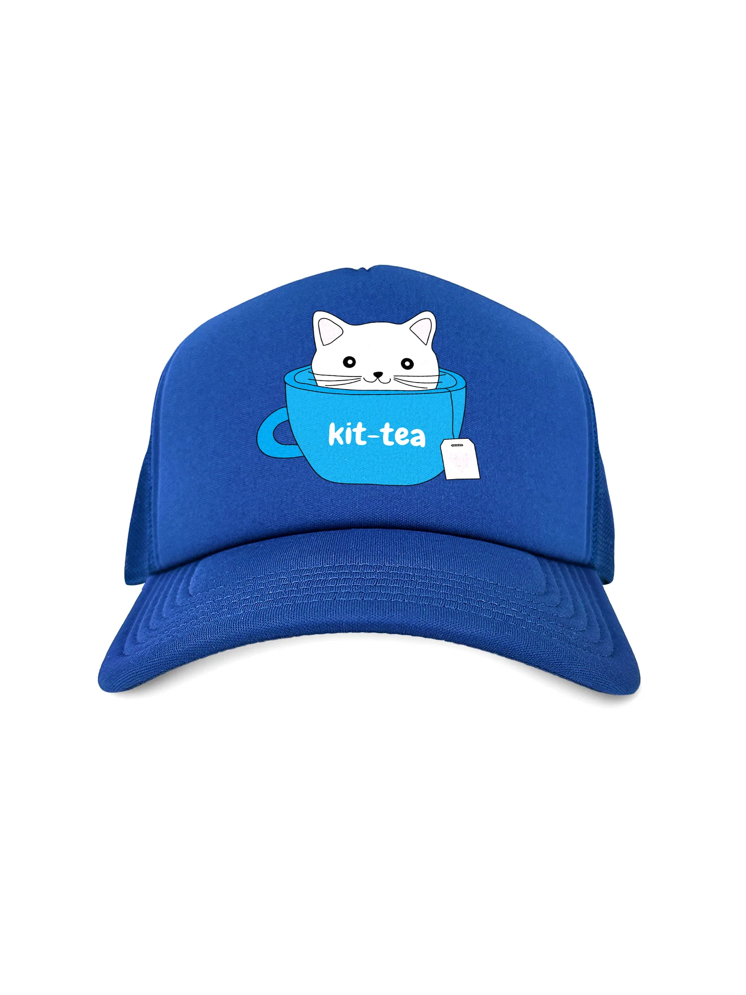 Kit-Tea Cat Foam Trucker Cap - Image 3