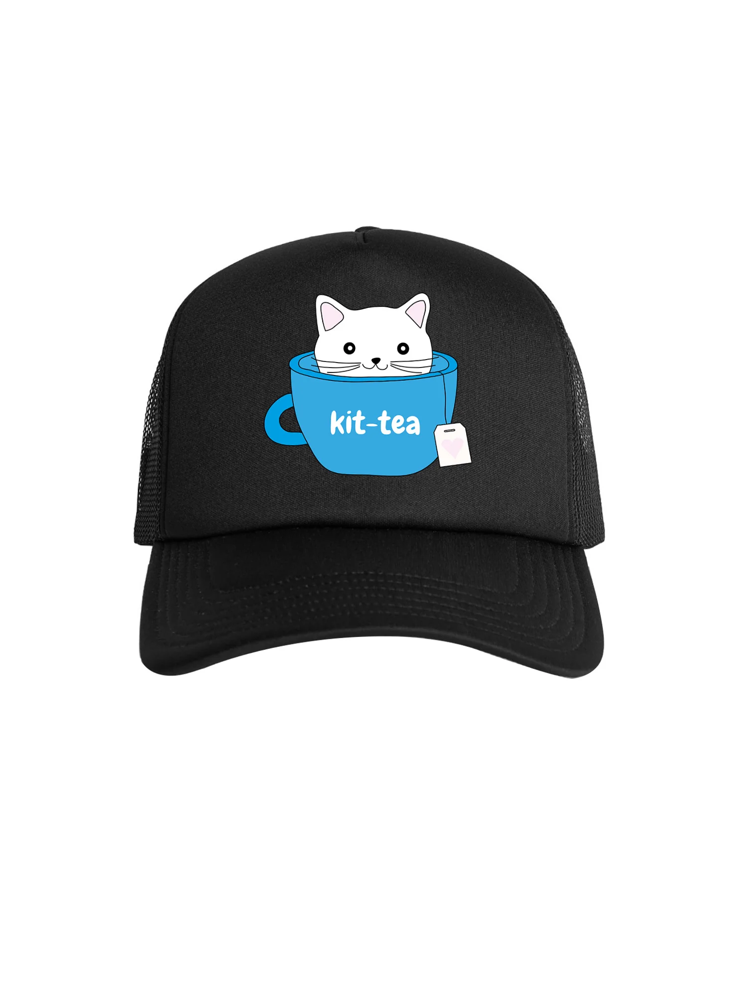 Kit-Tea Cat Foam Trucker Cap - Image 7
