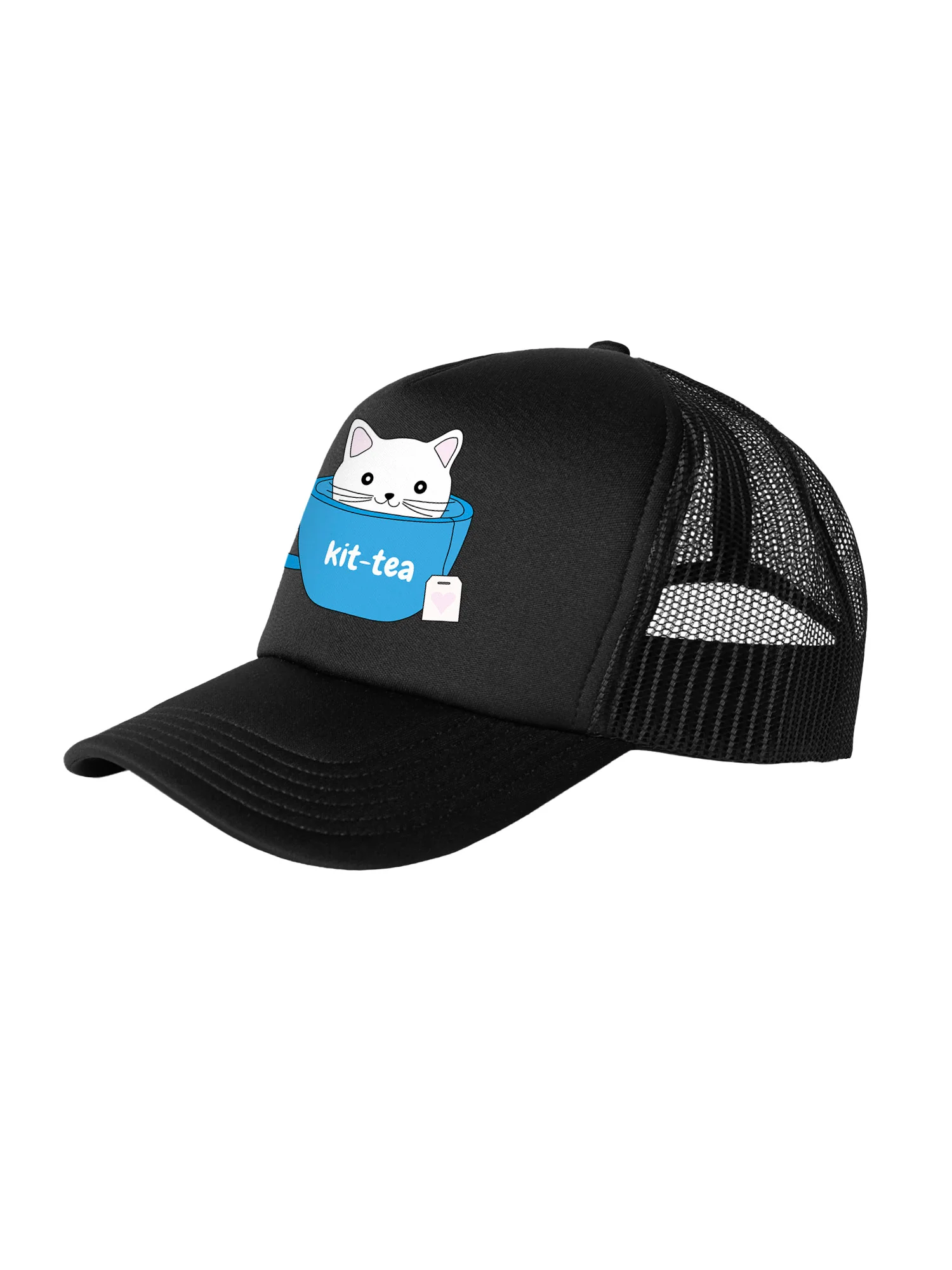 Kit-Tea Cat Foam Trucker Cap - Image 8