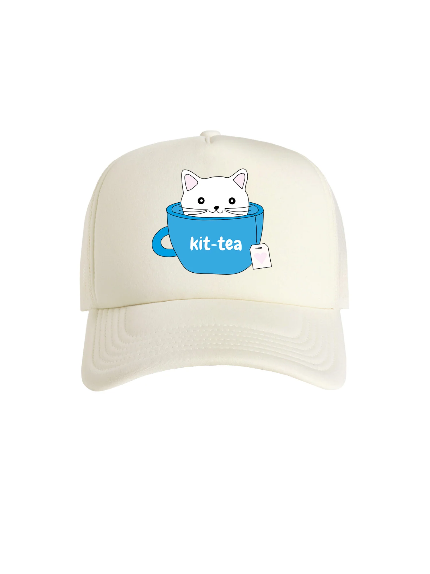 Kit-Tea Cat Foam Trucker Cap - Image 9