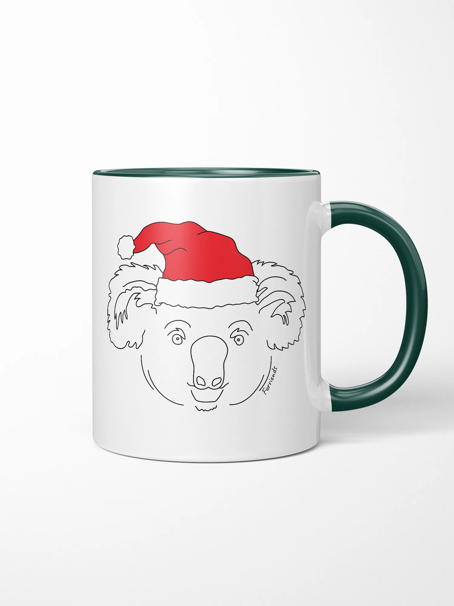 Koala Christmas Edition Ceramic Mug - Image 2