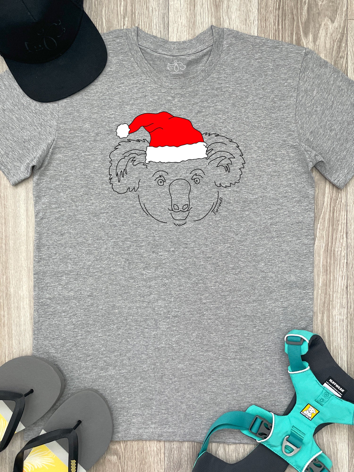 Koala Christmas Edition Essential Unisex Tee - Image 4