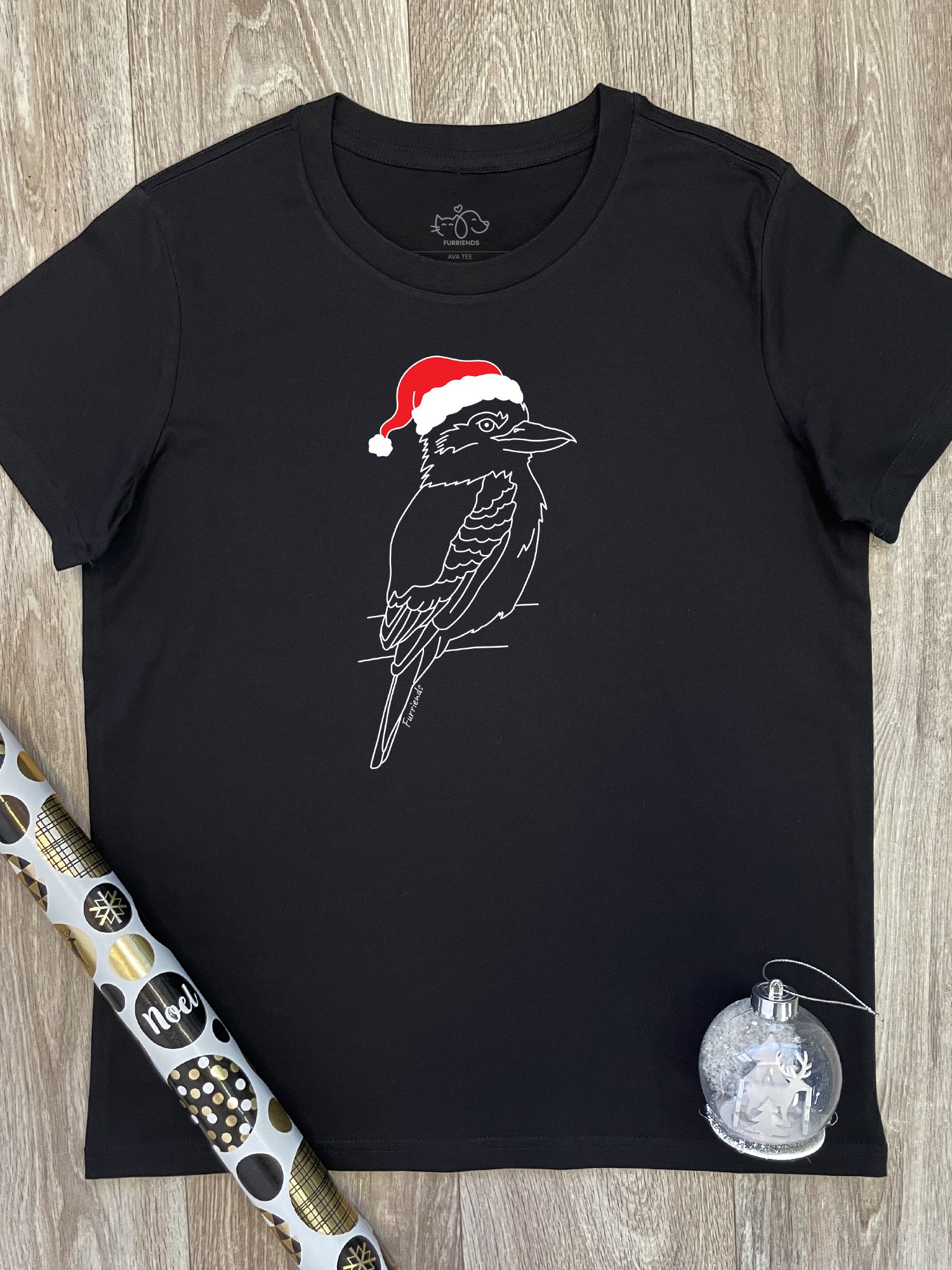 Kookaburra Christmas Edition Ava Women's Regular Fit Tee - Image 2