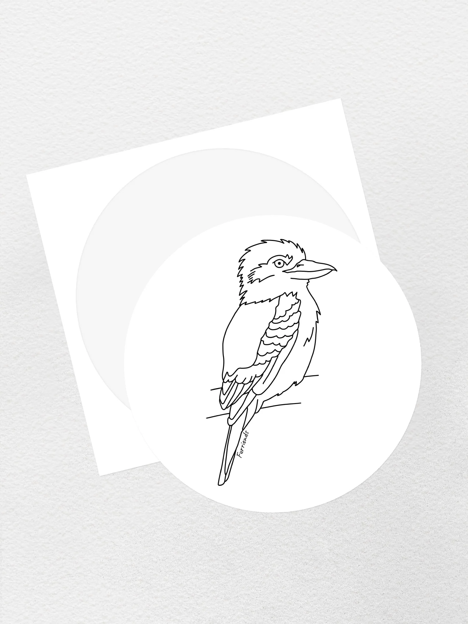 Kookaburra Sticker - Image 2