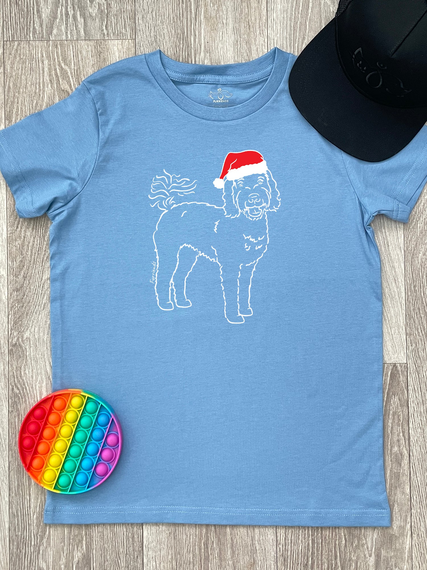 Labradoodle Christmas Edition Youth Tee - Image 5