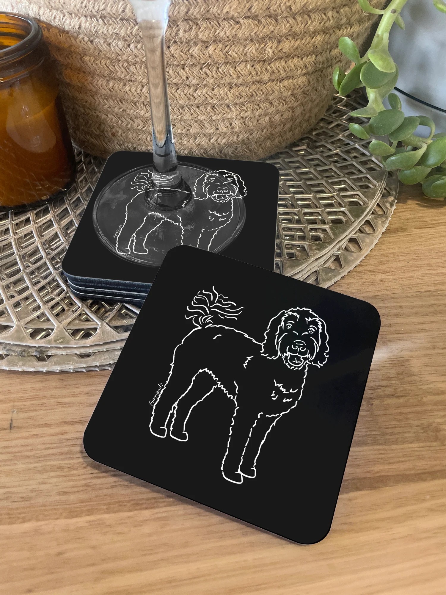 Labradoodle Coaster - Image 4