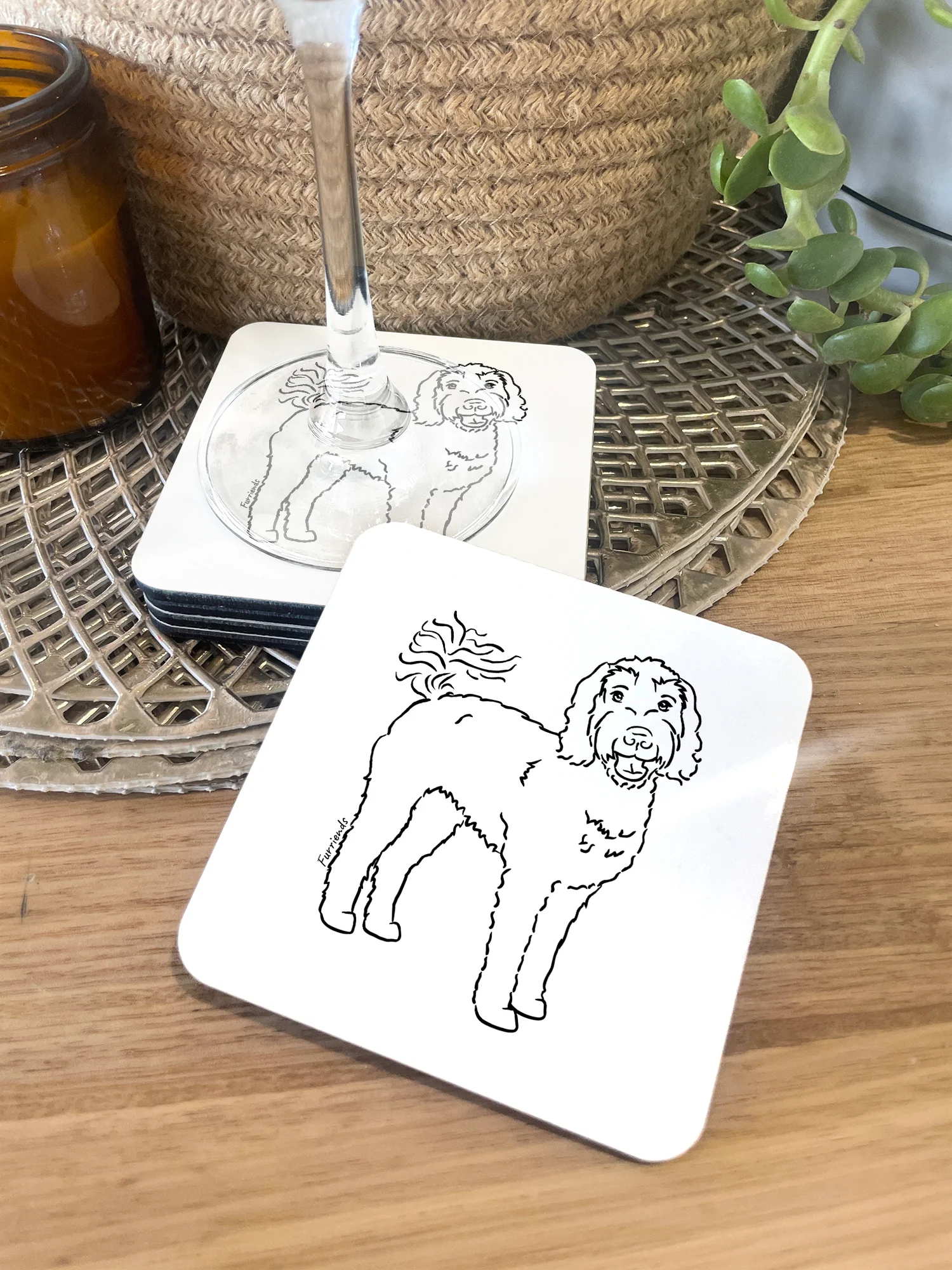 Labradoodle Coaster - Image 6